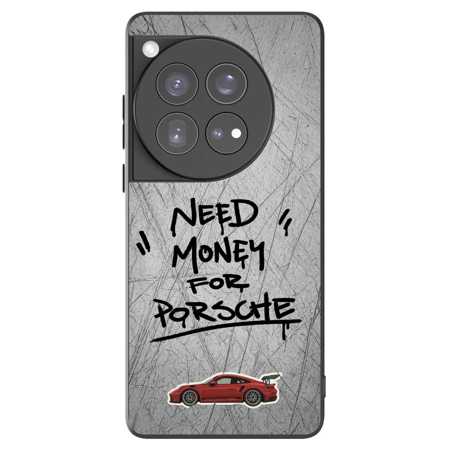 Picasee husă neagră din silicon pentru OnePlus 12 5G - Grey Drift
