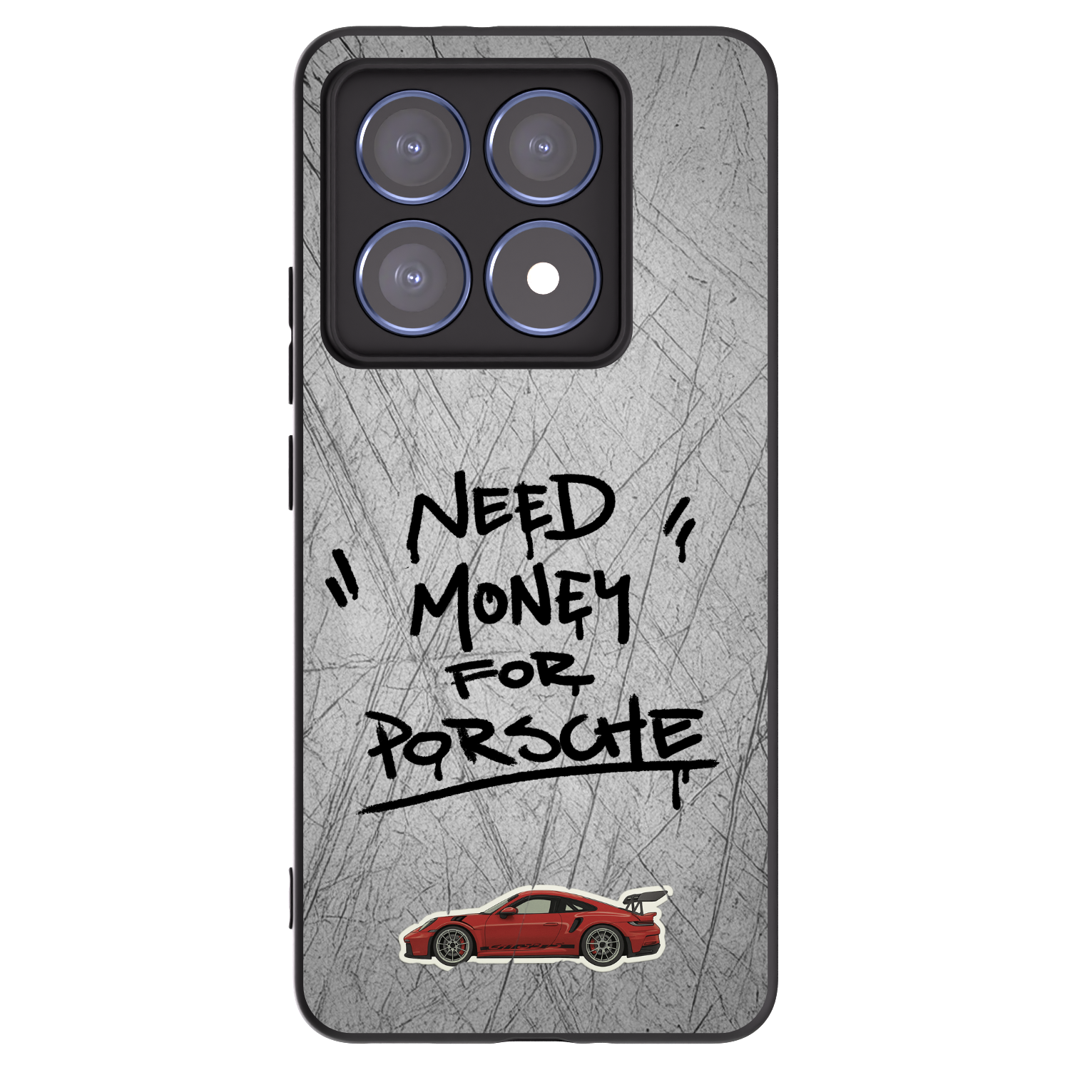 Picasee husă neagră din silicon pentru Xiaomi 14T Pro - Grey Drift