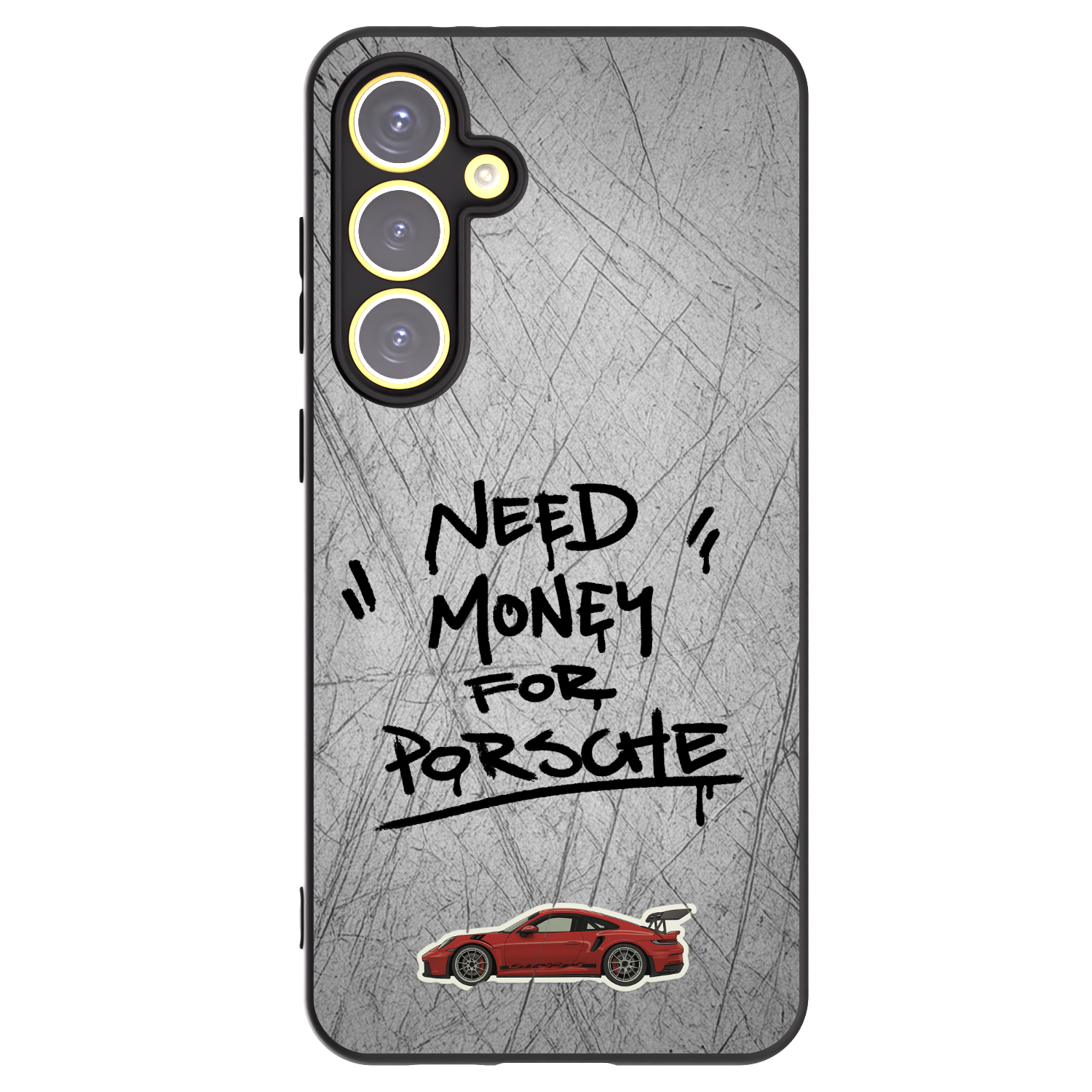 Picasee husă neagră din silicon pentru Samsung Galaxy S24 FE S721B - Grey Drift
