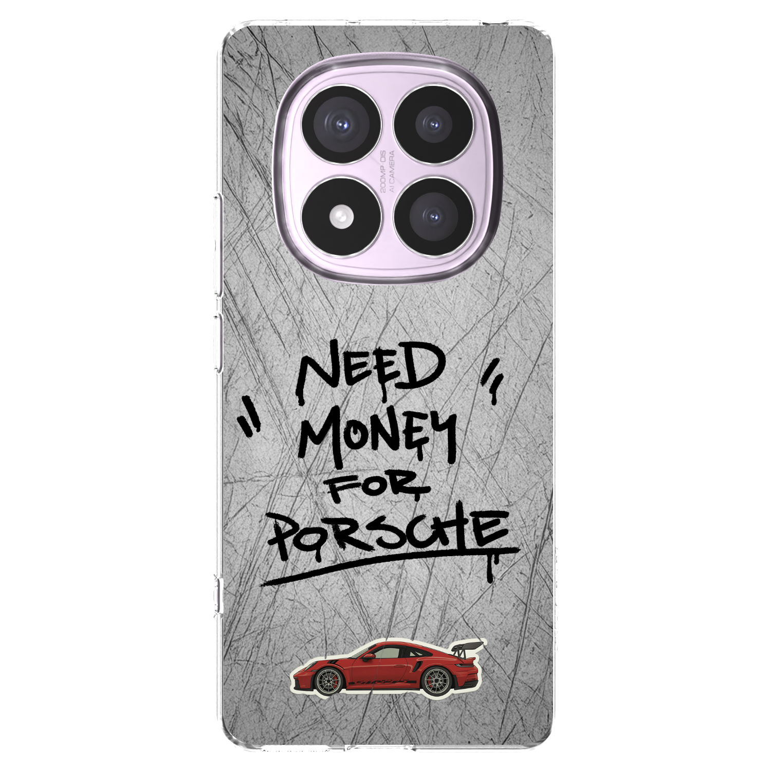 Picasee husă transparentă din silicon pentru Xiaomi Redmi Note 14 Pro 5G - Grey Drift