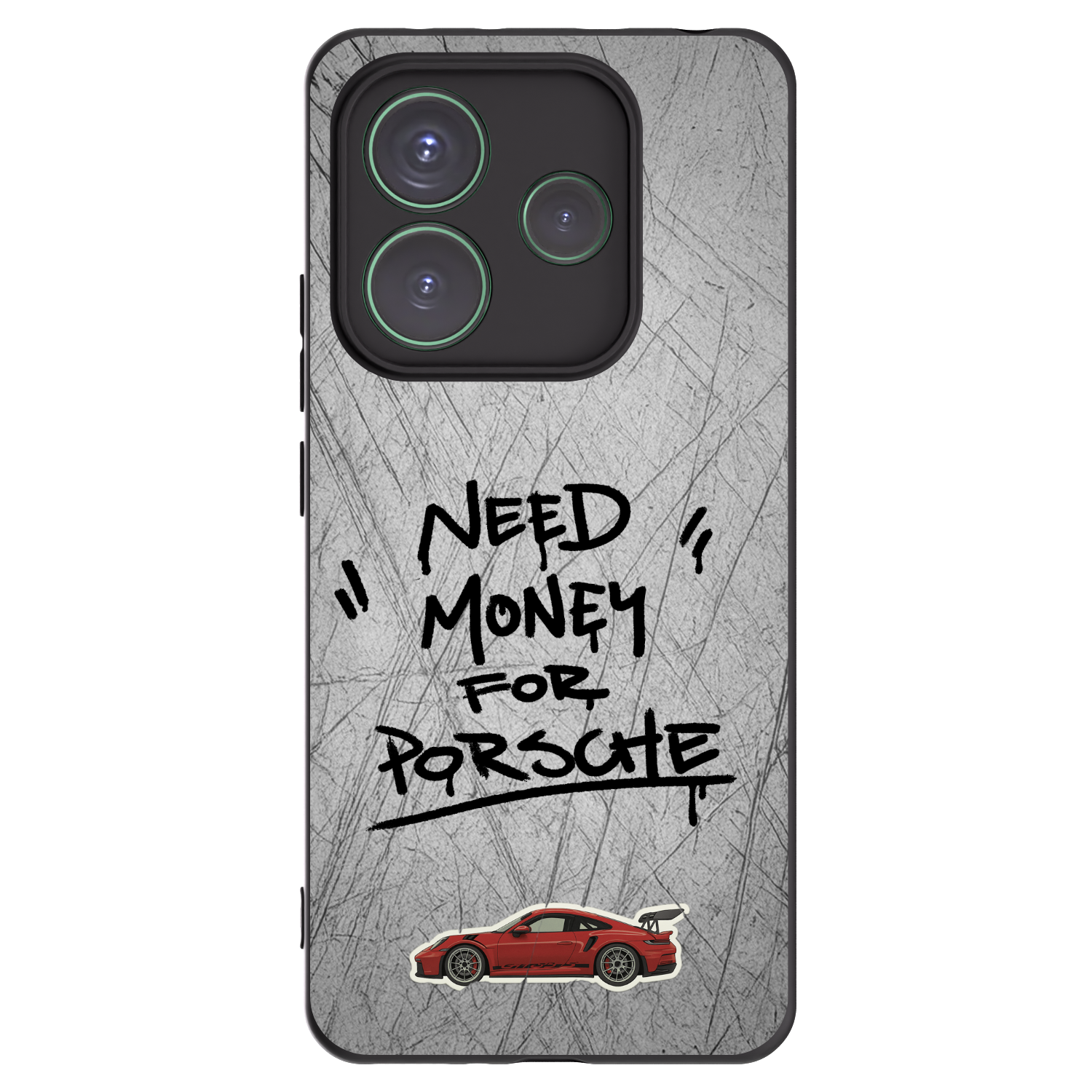 Picasee husă neagră din silicon pentru Xiaomi Redmi Note 14 5G - Grey Drift