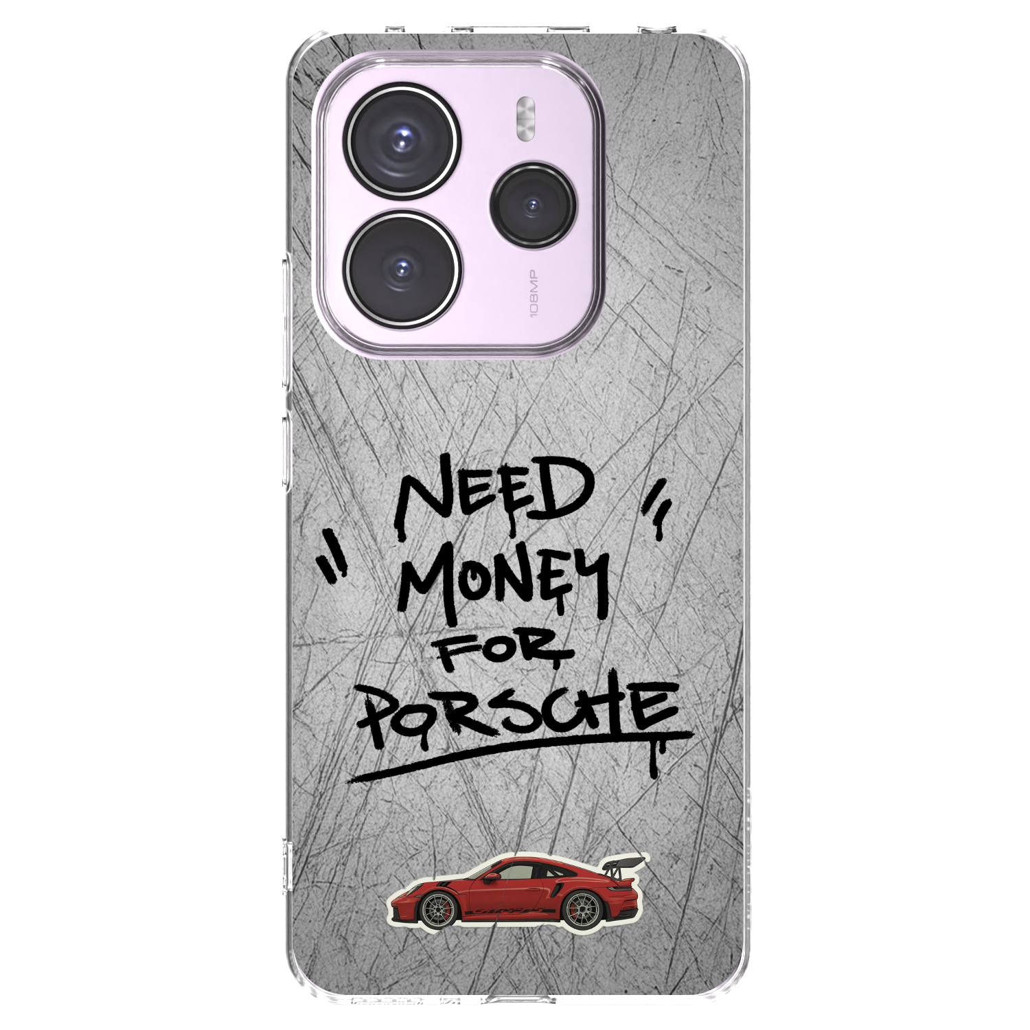 Picasee husă transparentă din silicon pentru Xiaomi Redmi Note 14 5G - Grey Drift