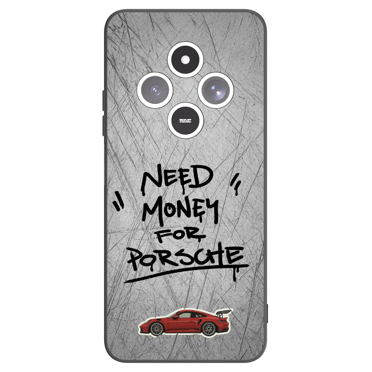 Picasee husă neagră din silicon pentru Xiaomi Redmi 14C - Grey Drift