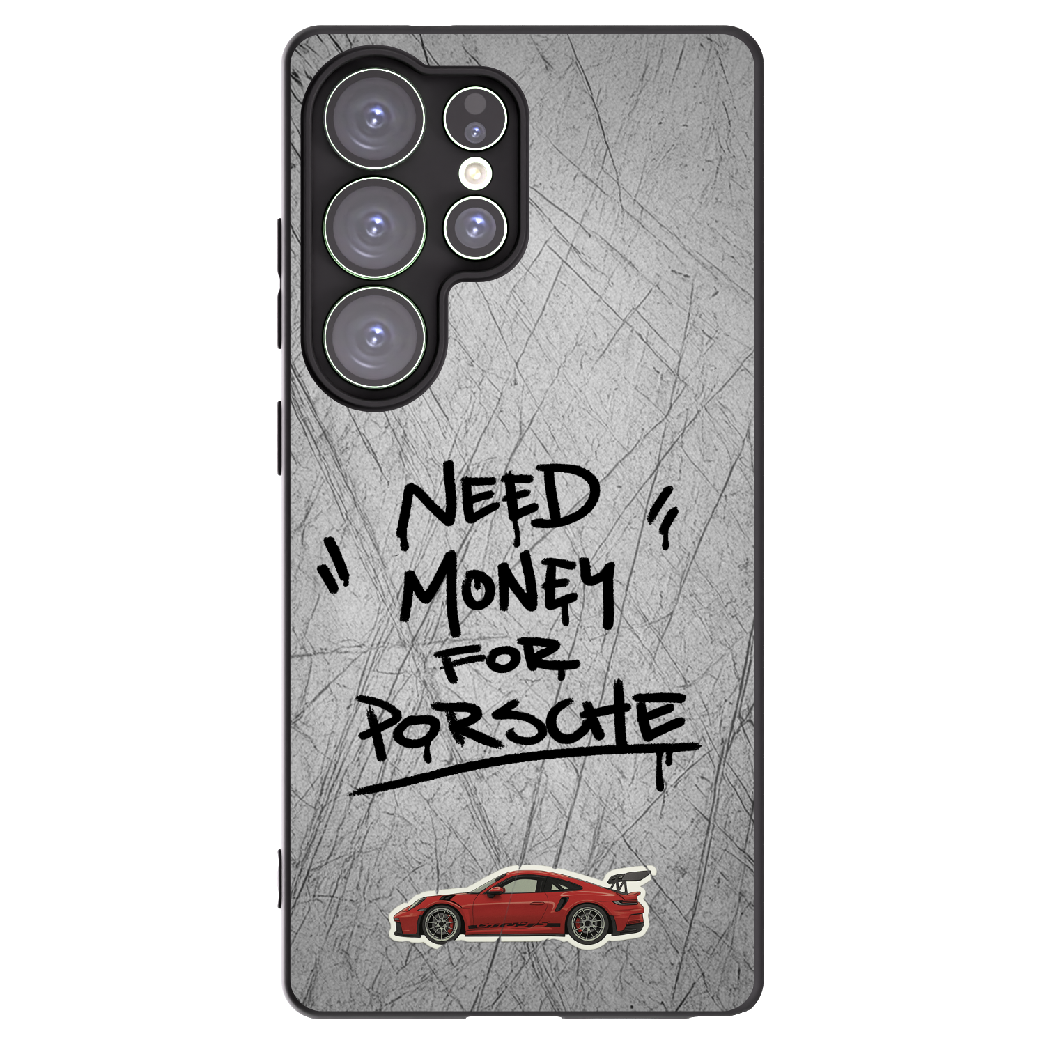 Picasee husă neagră din silicon pentru Samsung Galaxy S25 Ultra 5G - Grey Drift