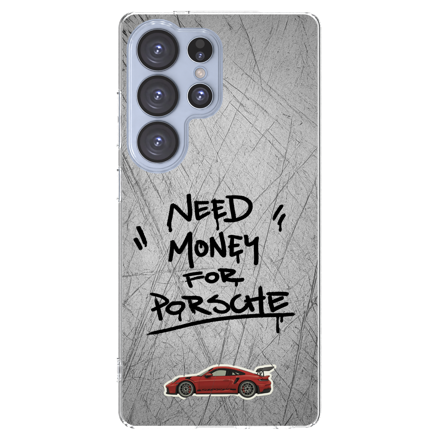 Picasee husă transparentă din silicon pentru Samsung Galaxy S25 Ultra 5G - Grey Drift