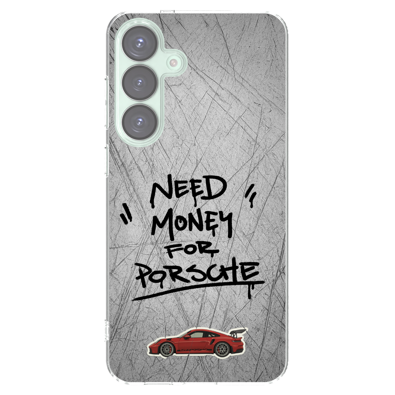 Picasee husă transparentă din silicon pentru Samsung Galaxy S25+ 5G - Grey Drift