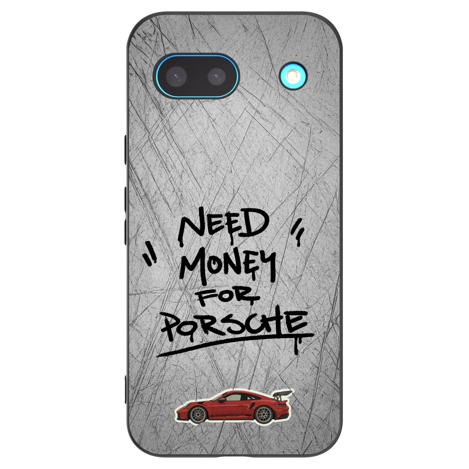 Picasee husă neagră din silicon pentru Google Pixel 8a - Grey Drift