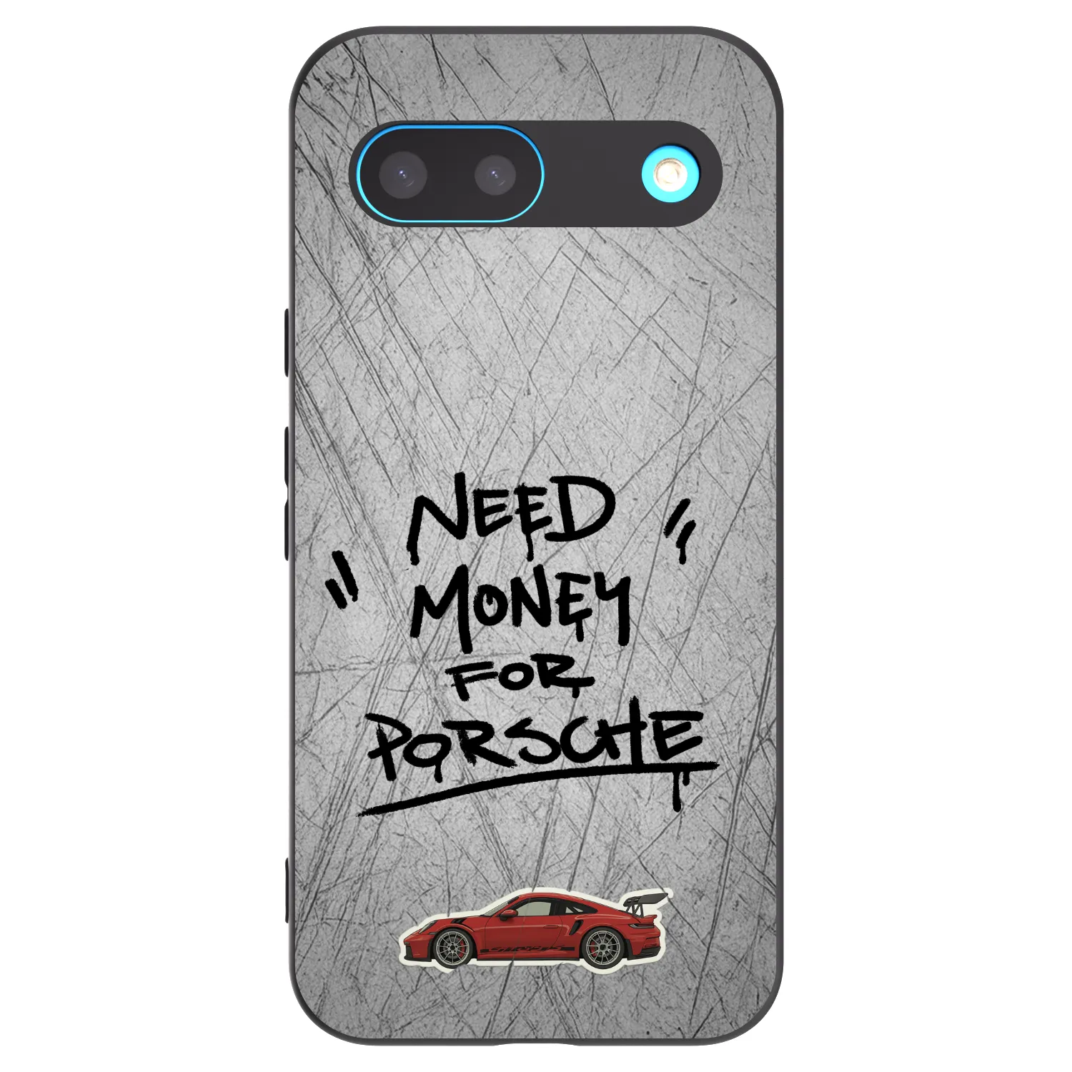 Picasee husă neagră din silicon pentru Google Pixel 8 - Grey Drift