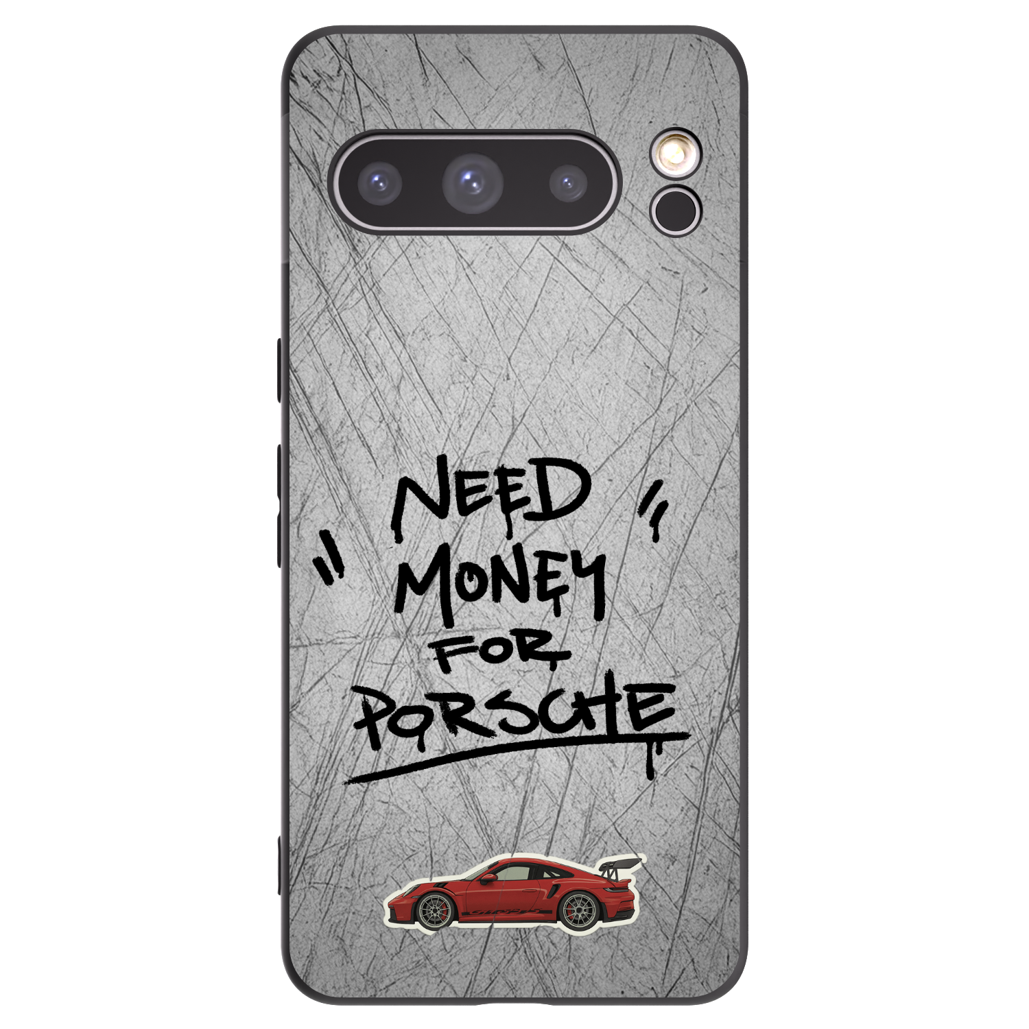Picasee husă neagră din silicon pentru Google Pixel 8 Pro - Grey Drift