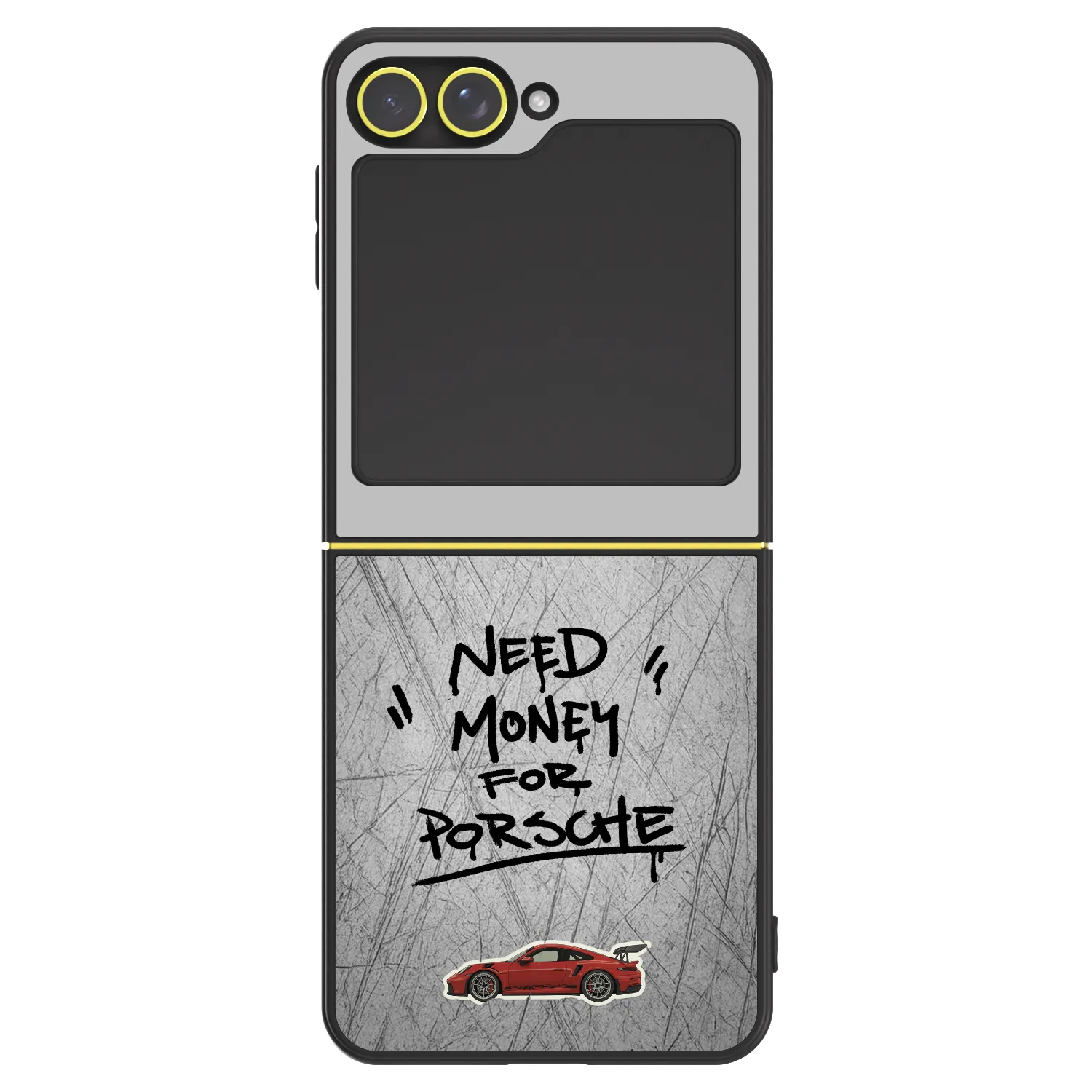 Picasee ULTIMATE CASE pentru Samsung Galaxy Z Flip6 5G - Grey Drift