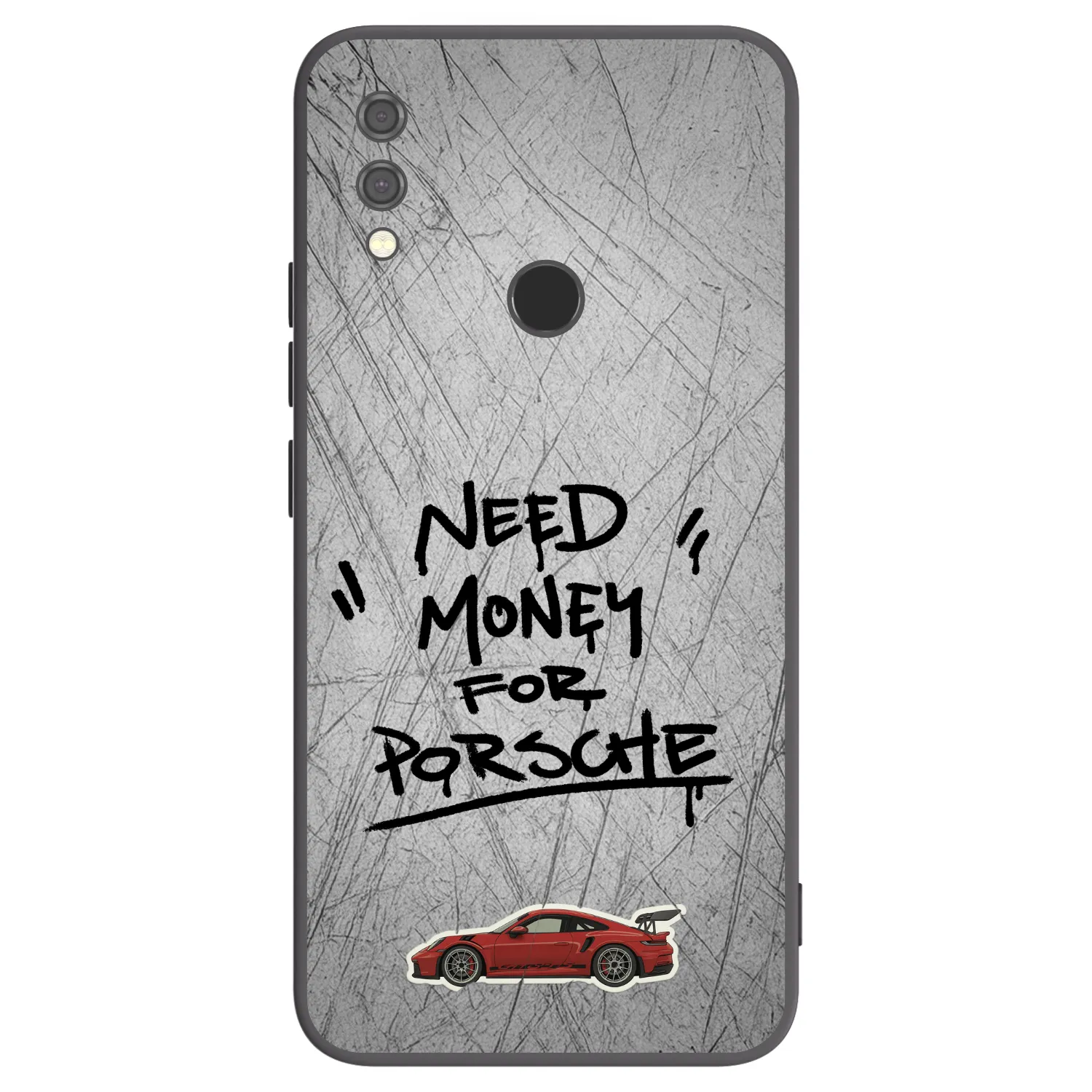 Picasee husă neagră din silicon pentru Xiaomi Redmi Note 7 - Grey Drift