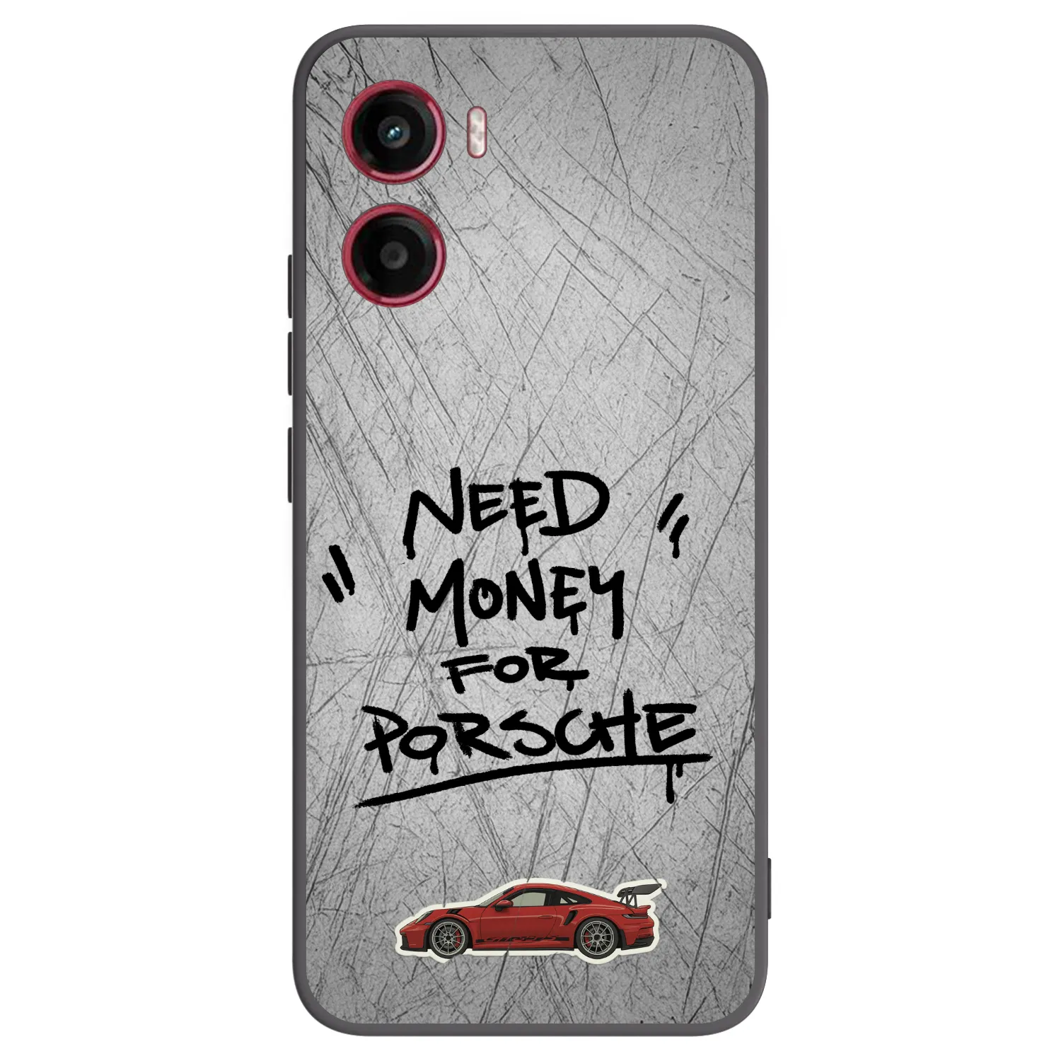Picasee husă neagră din silicon pentru Motorola Moto G05 - Grey Drift