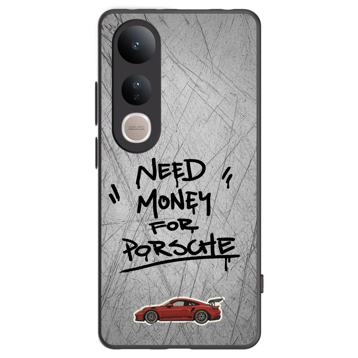Picasee husă neagră din silicon pentru Vivo V50 Lite 5G - Grey Drift
