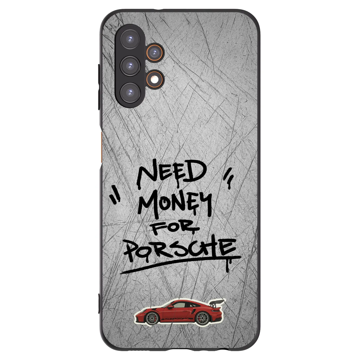 Picasee husă neagră din silicon pentru Samsung Galaxy A13 5G - Grey Drift