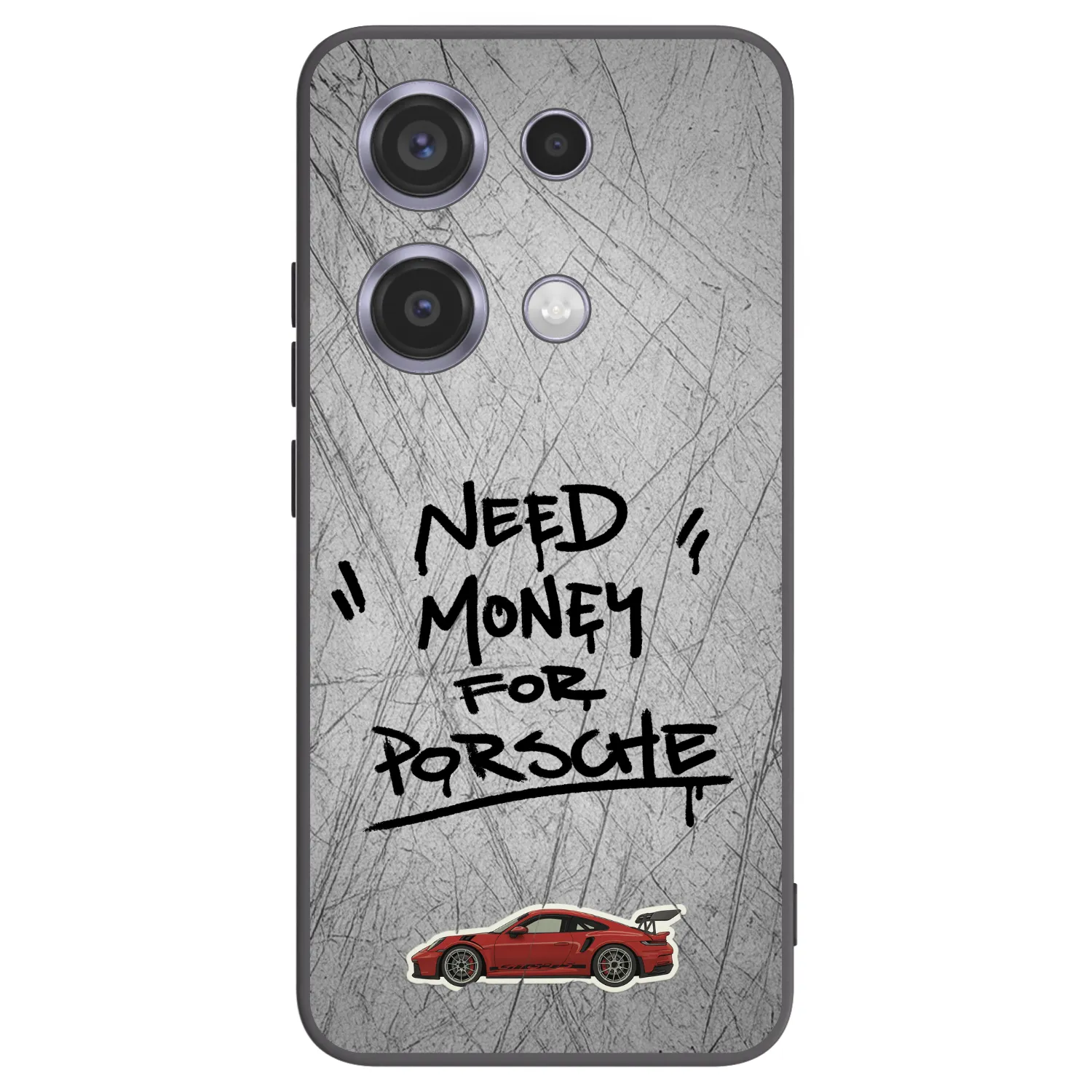 Picasee husă neagră din silicon pentru Xiaomi Redmi Note 14S - Grey Drift