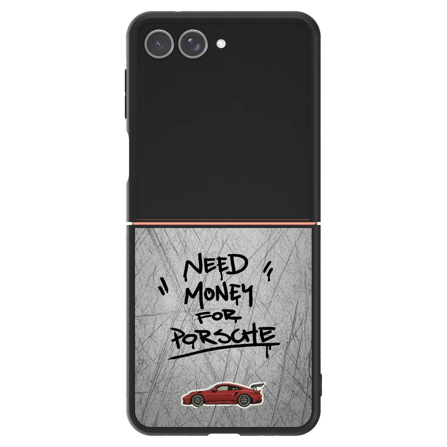 Picasee ULTIMATE CASE pentru Samsung Galaxy Z Flip7 5G - Grey Drift