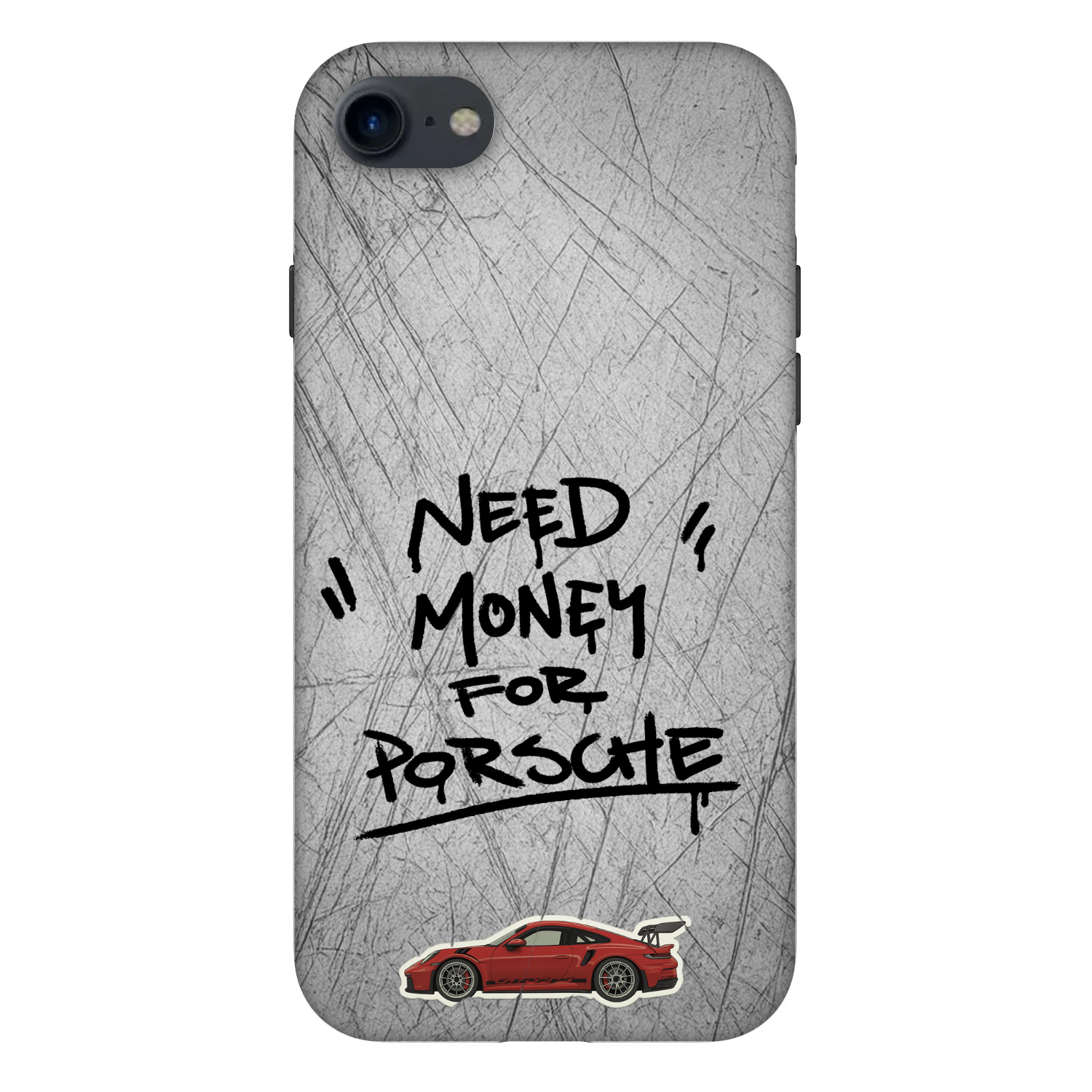 Picasee Fashion Case pentru Apple iPhone SE 2022 - Grey Drift
