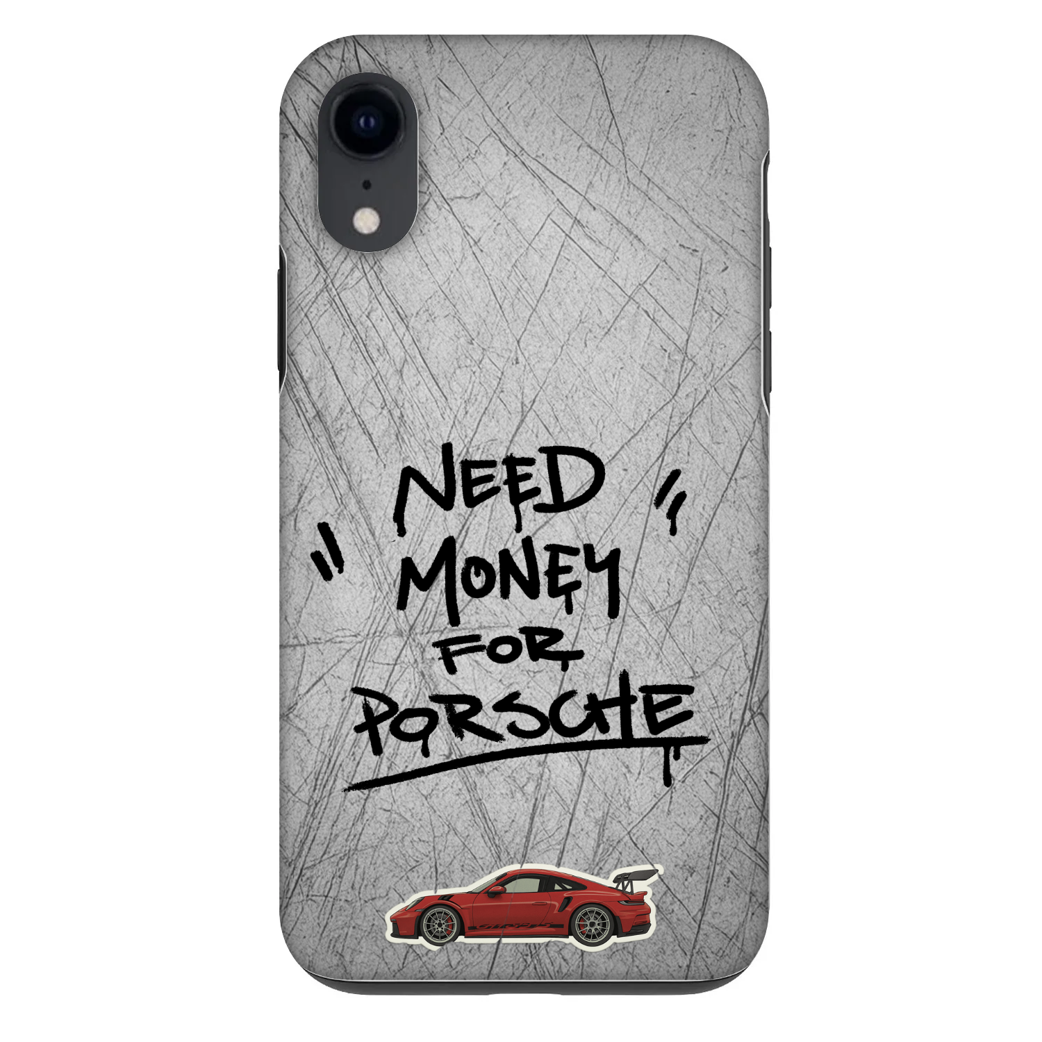 Picasee Fashion Case pentru Apple iPhone XR - Grey Drift