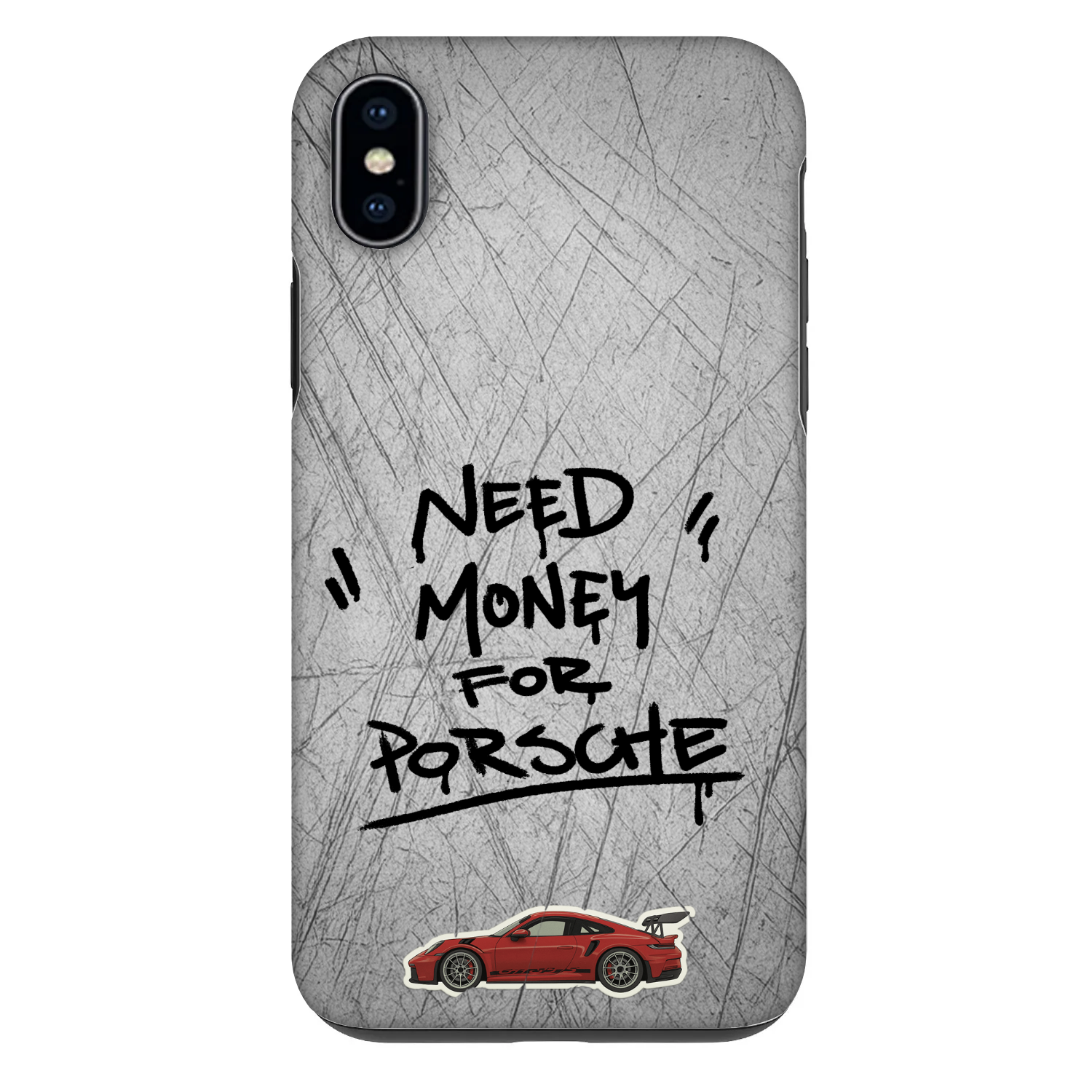 Picasee Fashion Case pentru Apple iPhone XS Max - Grey Drift