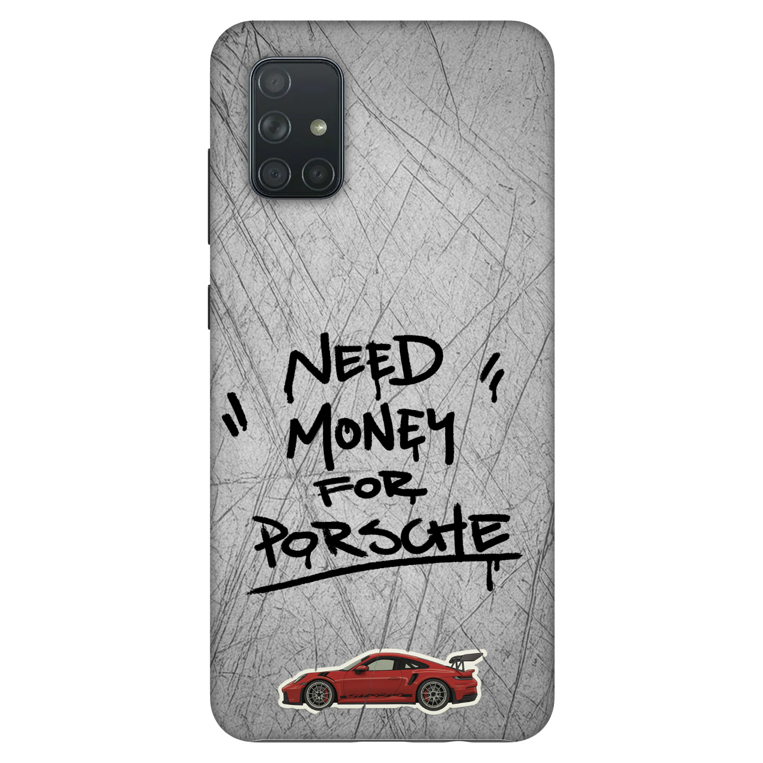 Picasee Fashion Case pentru Samsung Galaxy A71 A715F - Grey Drift