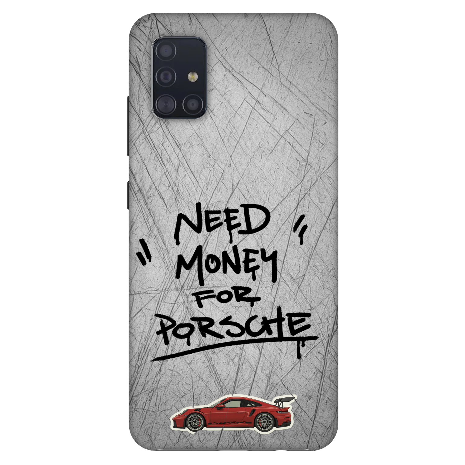 Picasee Fashion Case pentru Samsung Galaxy A51 A515F - Grey Drift