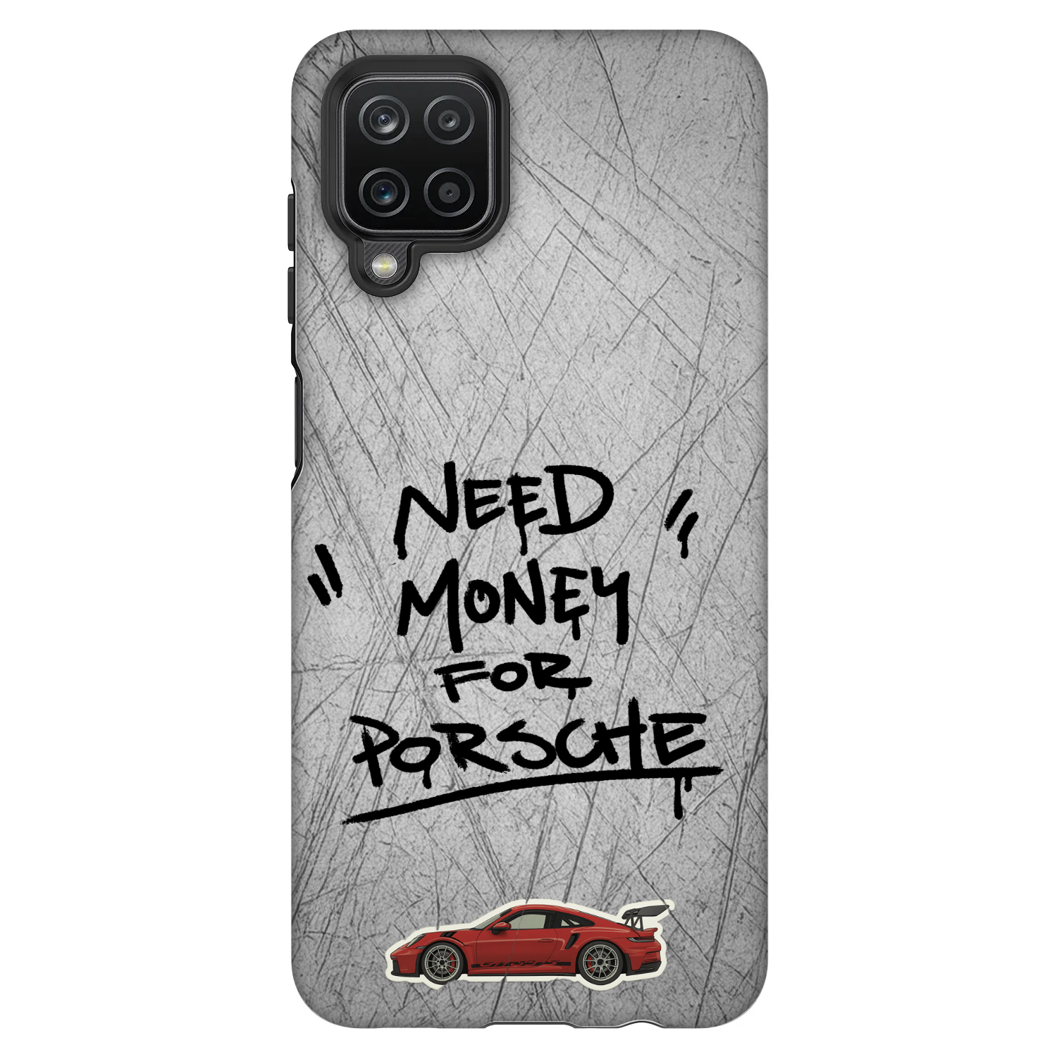 Picasee Fashion Case pentru Samsung Galaxy A12 A125F - Grey Drift