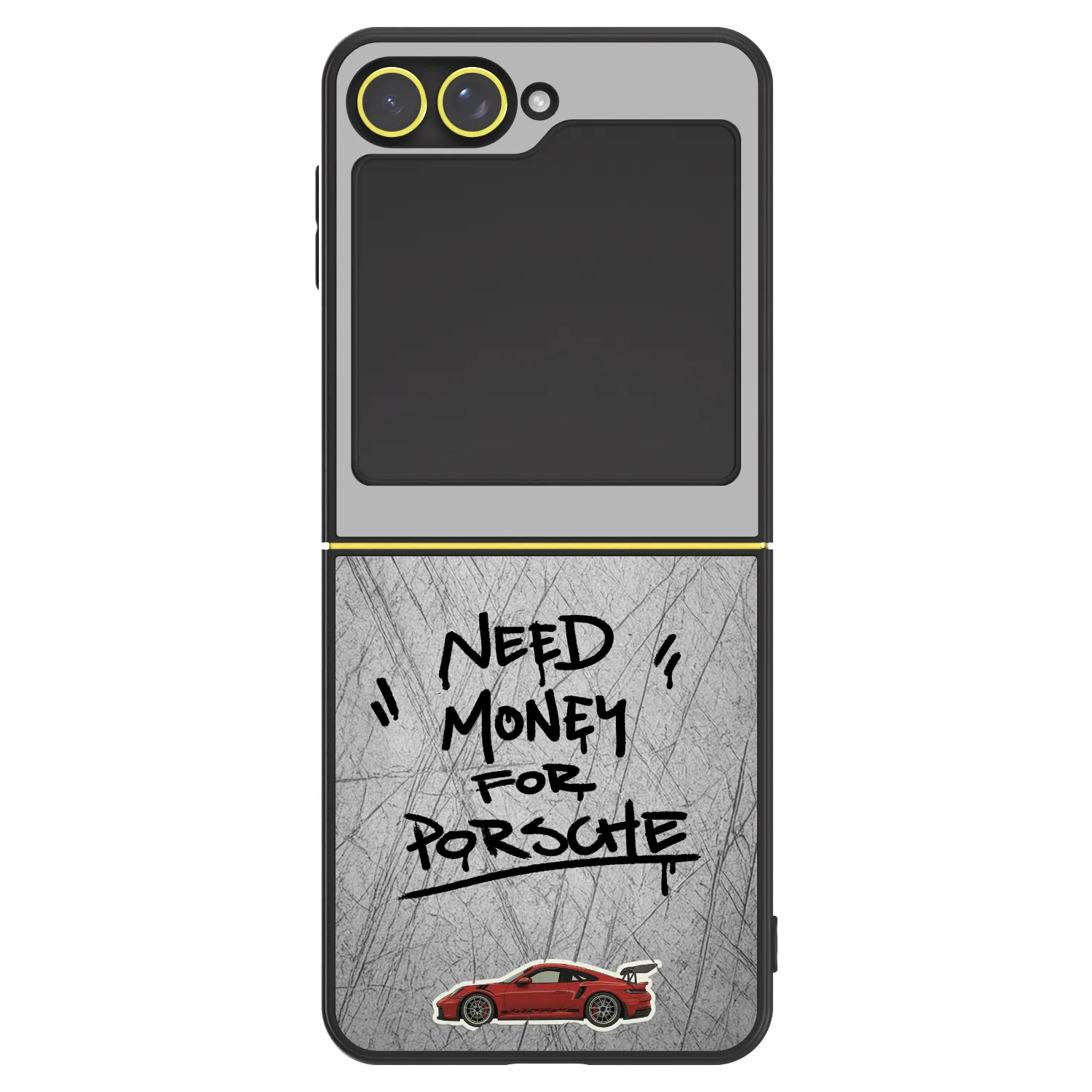 Picasee ULTIMATE CASE pentru Samsung Galaxy Z Flip7 FE 5G - Grey Drift