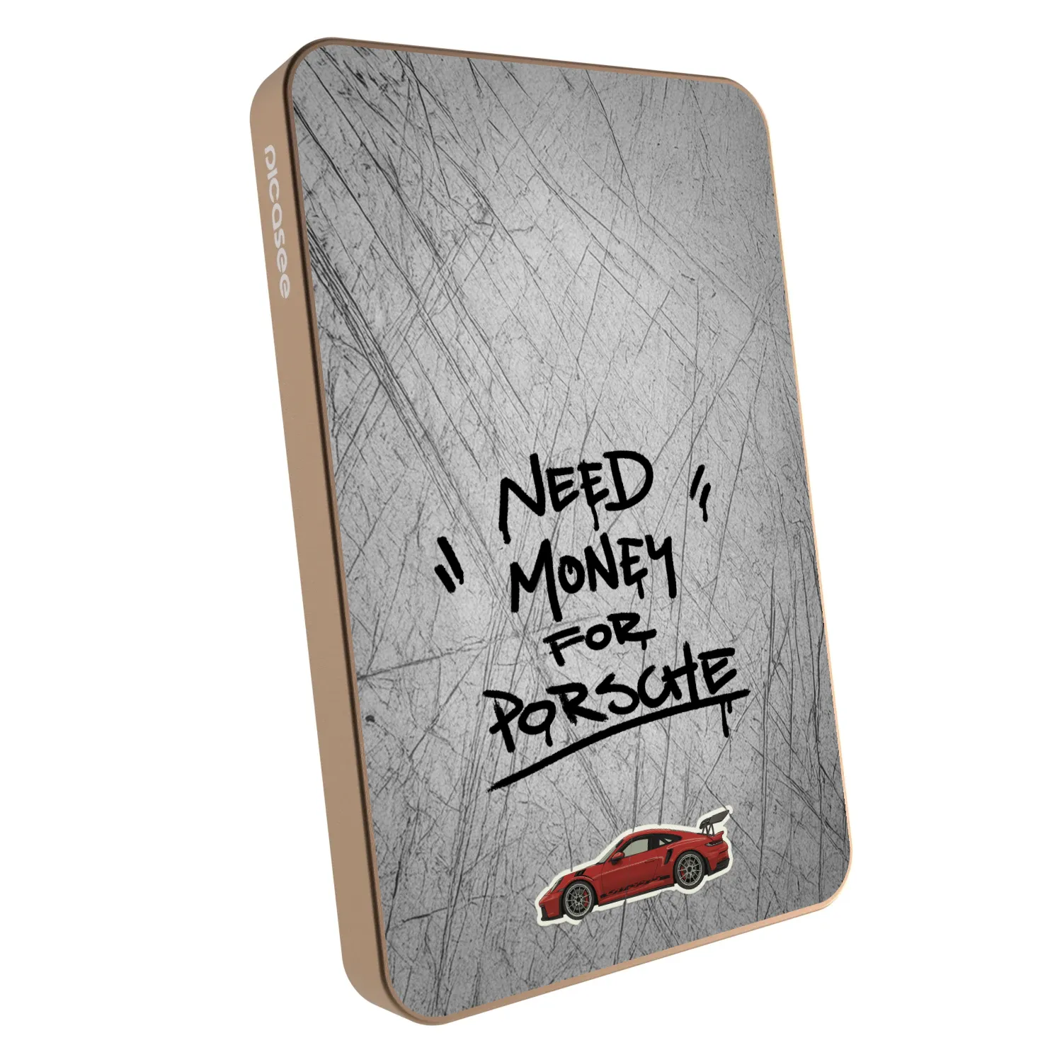 Picasee Powerbank cu MagSafe 5 000 mAh De aur - Grey Drift