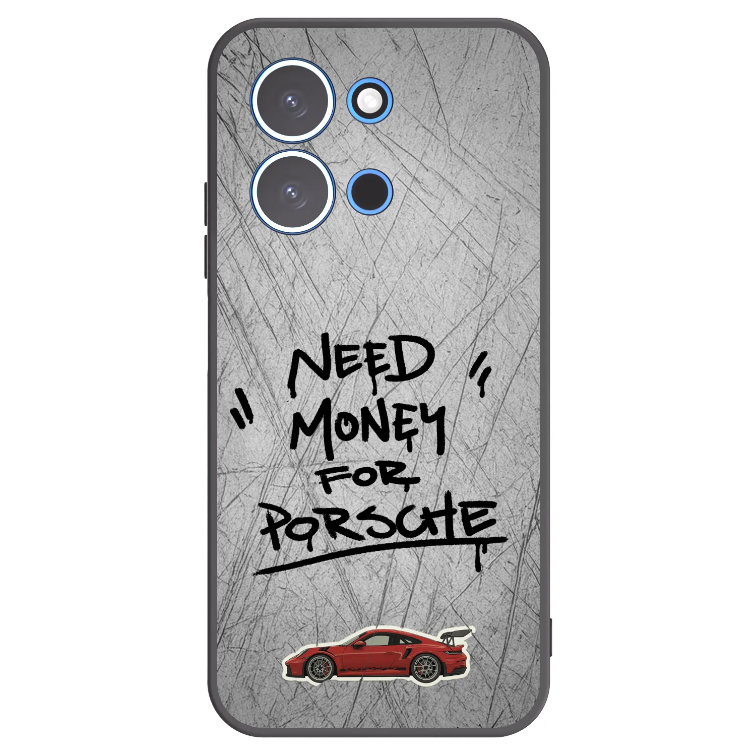 Picasee husă neagră din silicon pentru Xiaomi Redmi 15C 4G - Grey Drift