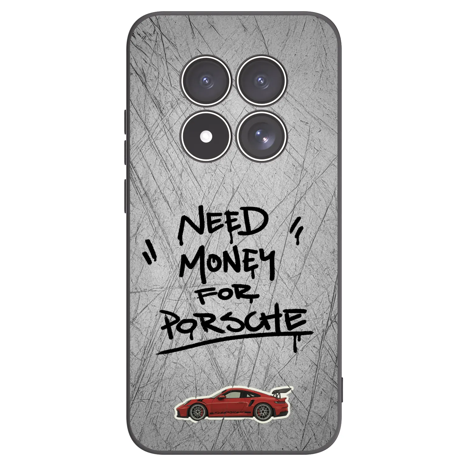 Picasee husă neagră din silicon pentru Xiaomi Redmi Note 15 Pro 4G - Grey Drift