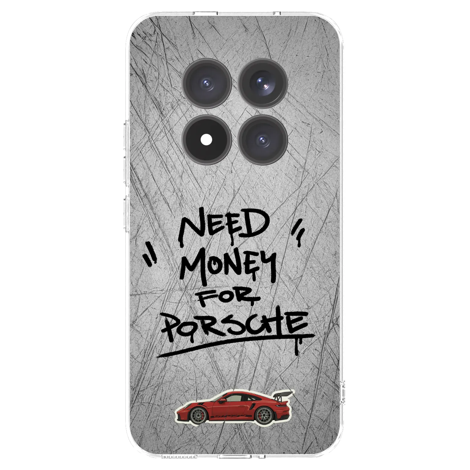 Picasee husă transparentă din silicon pentru Xiaomi Redmi Note 15 Pro+ - Grey Drift