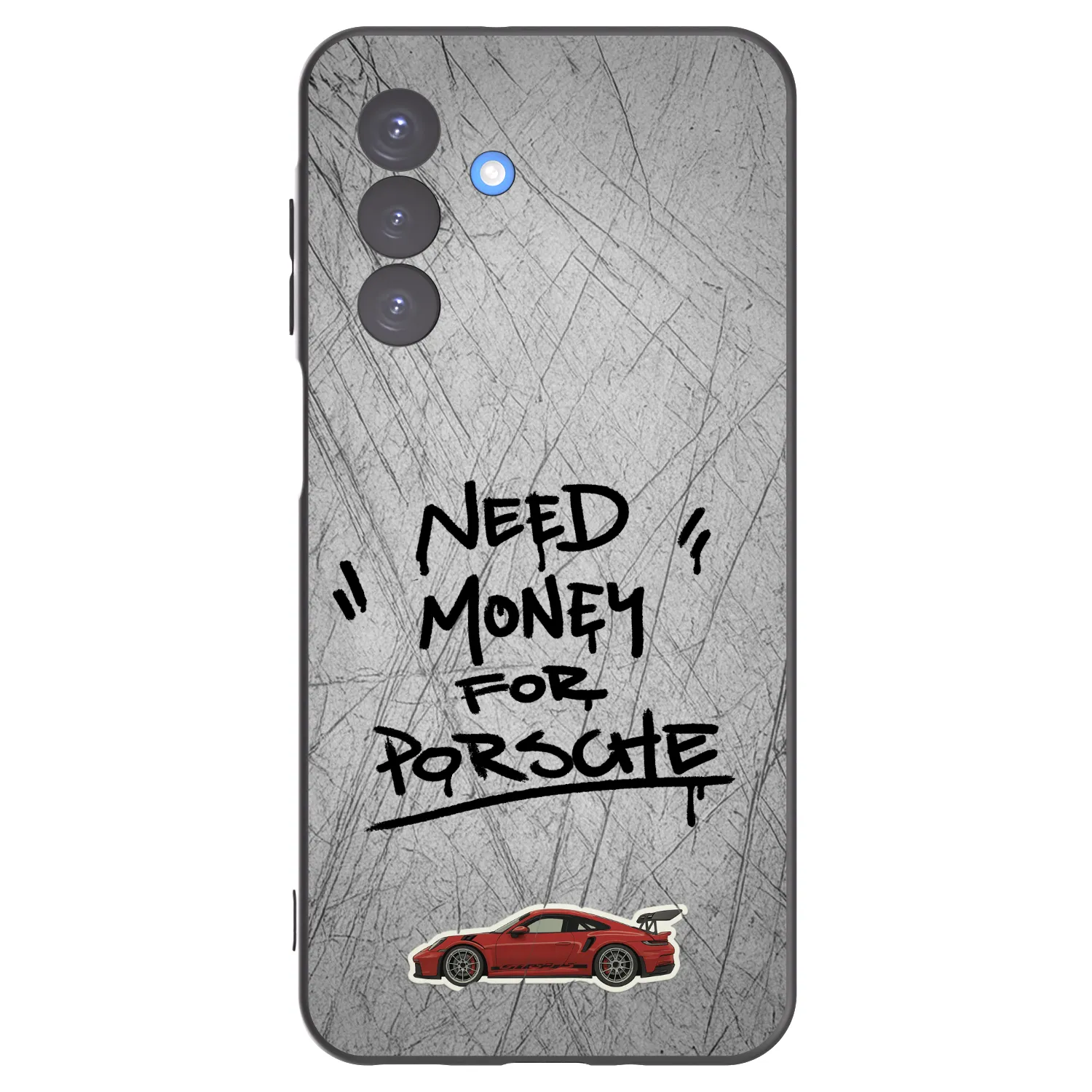 Picasee husă neagră din silicon pentru Samsung Galaxy A17 5G - Grey Drift