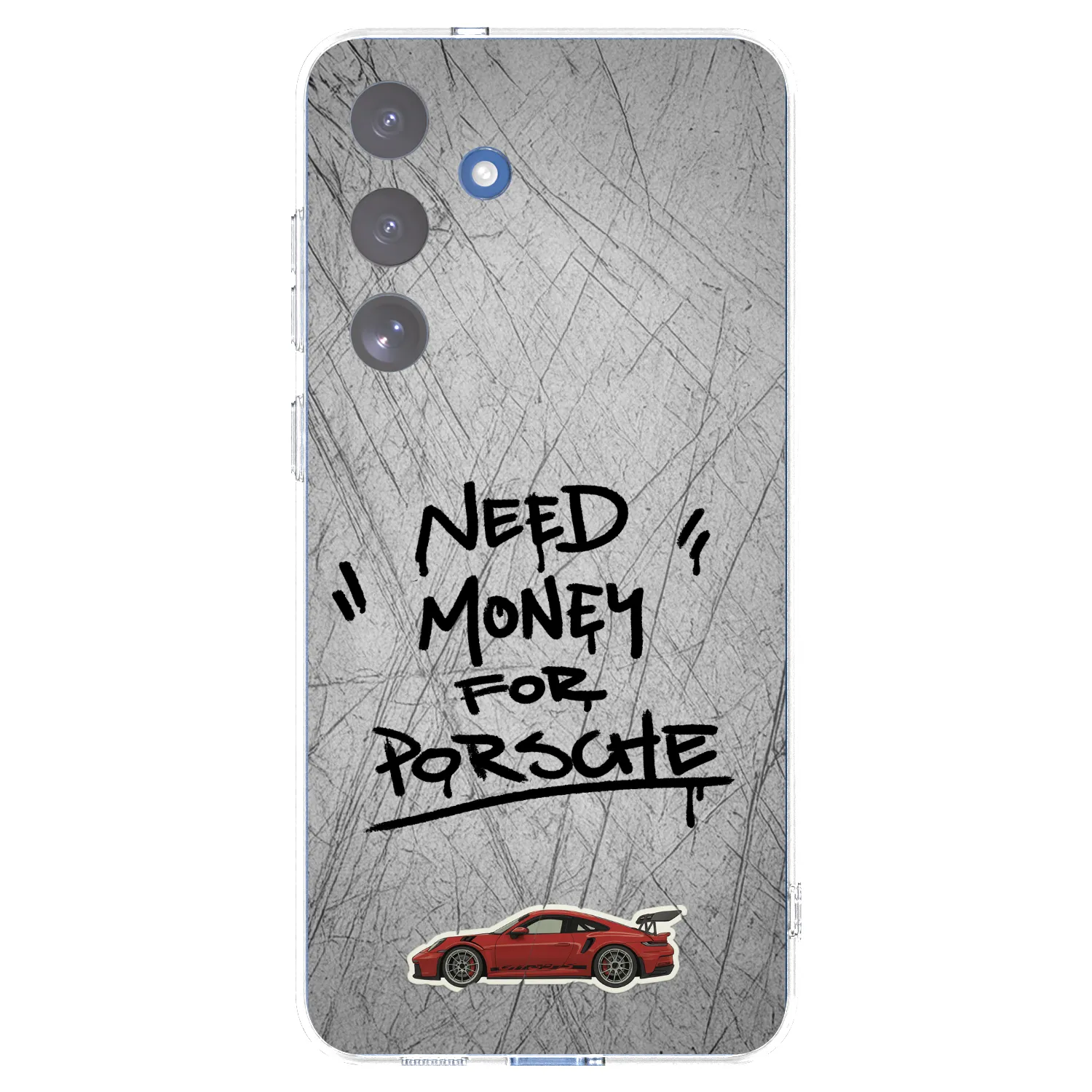 Picasee husă transparentă din silicon pentru Samsung Galaxy S25 FE 5G - Grey Drift