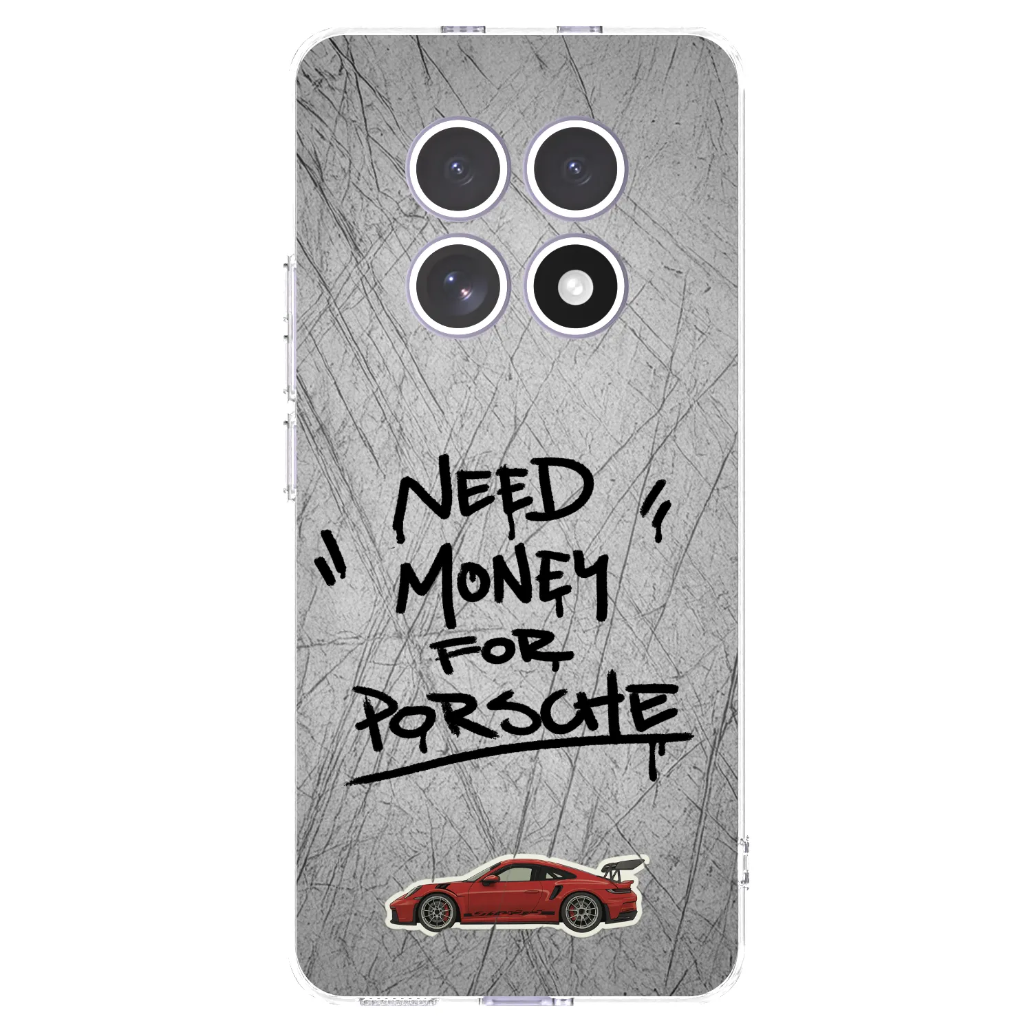 Picasee husă transparentă din silicon pentru Xiaomi Redmi Note 15 - Grey Drift