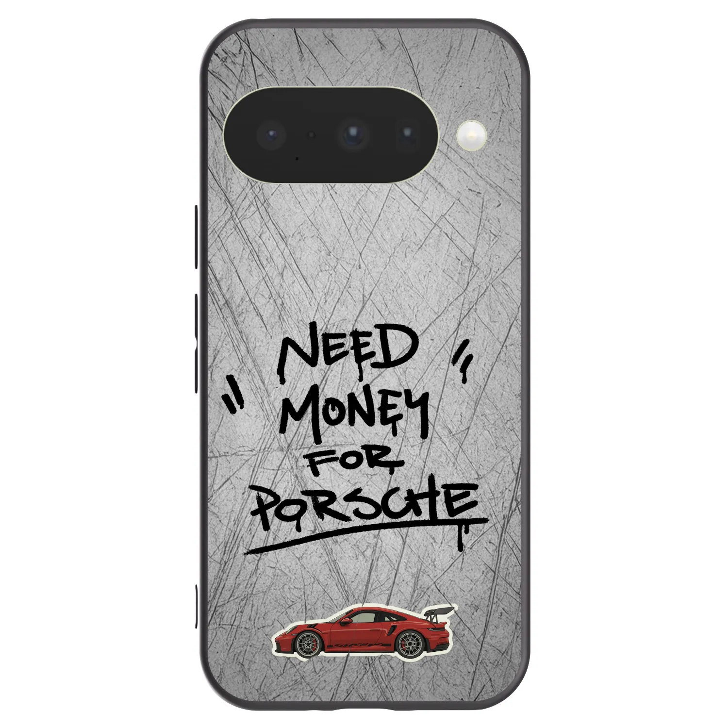 Picasee husă neagră din silicon pentru Google Pixel 10 - Grey Drift