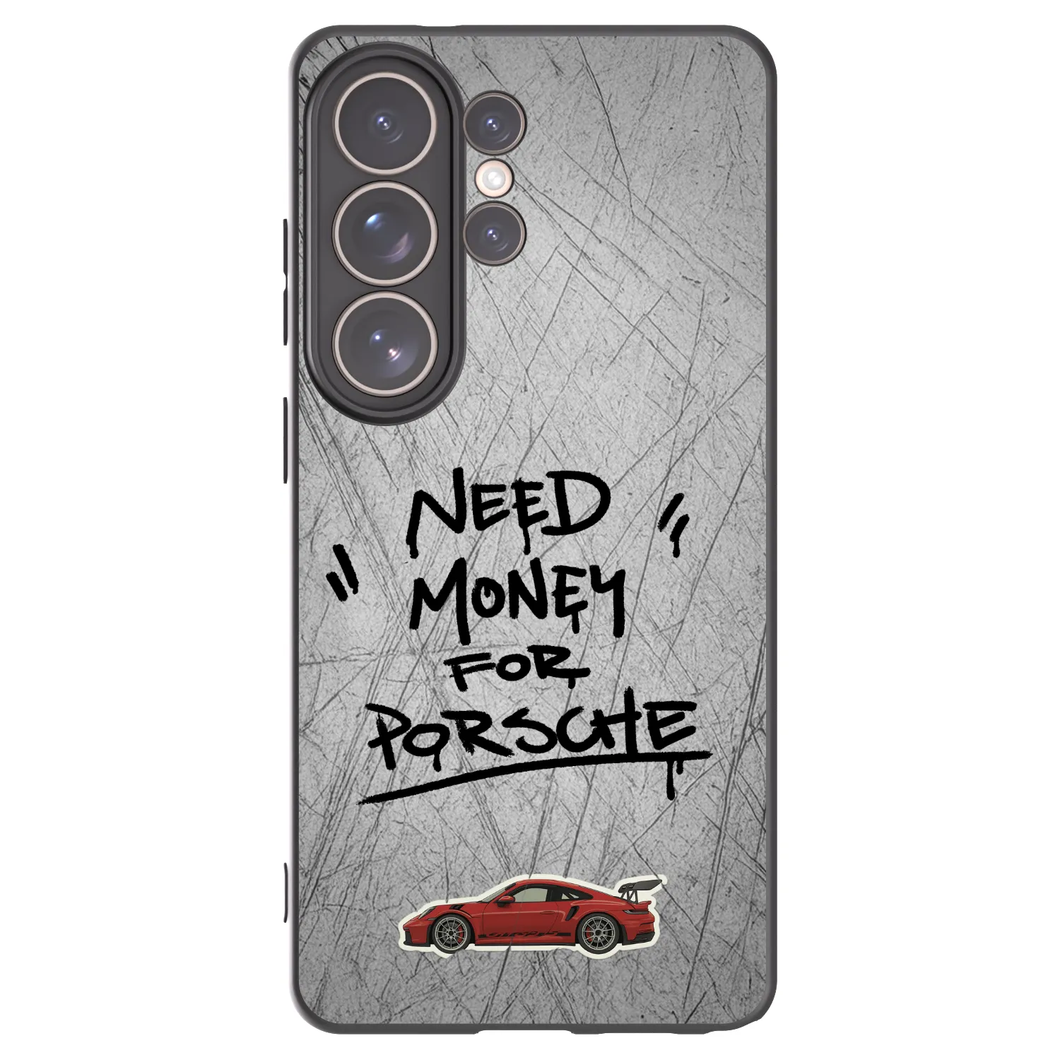 Picasee husă neagră din silicon pentru Samsung Galaxy S26 Ultra - Grey Drift