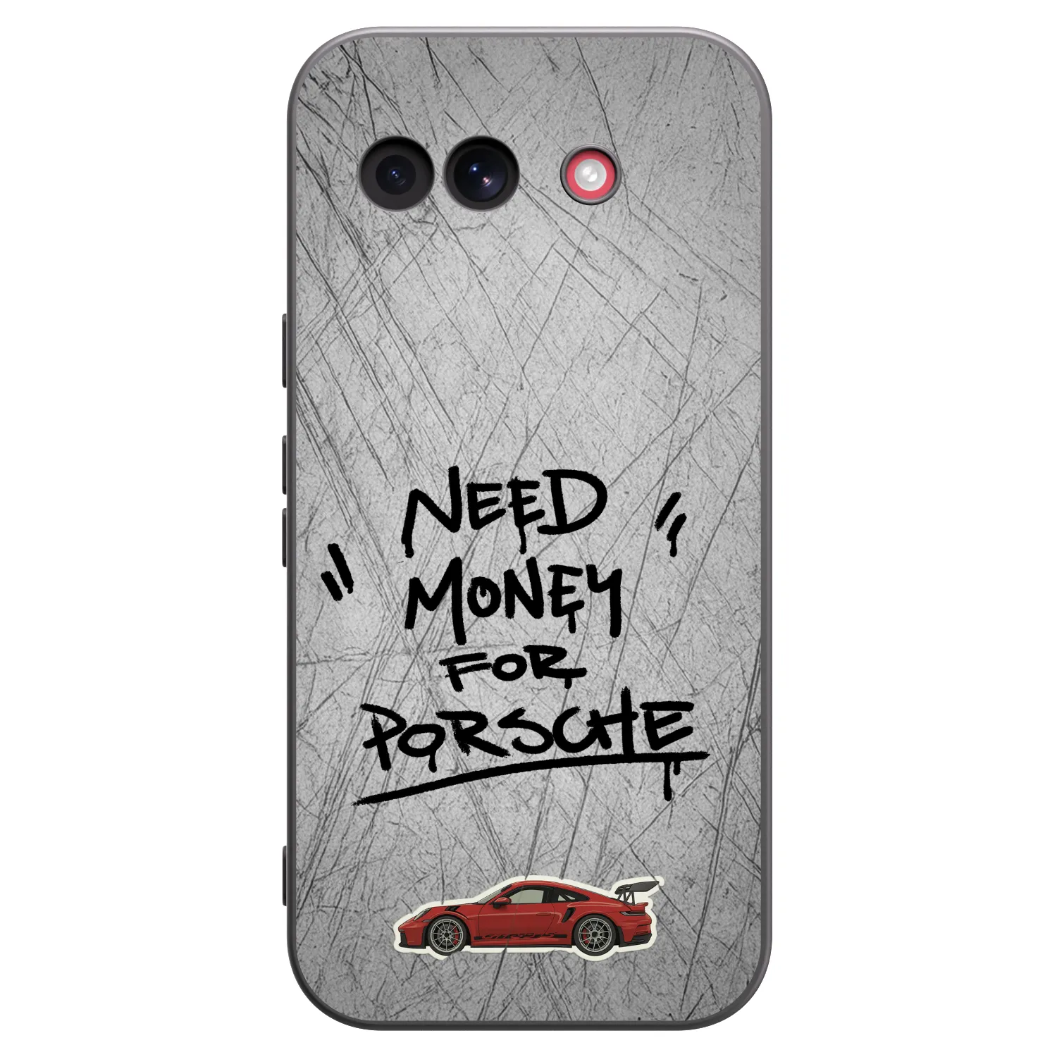 Picasee husă neagră din silicon pentru Google Pixel 10a - Grey Drift