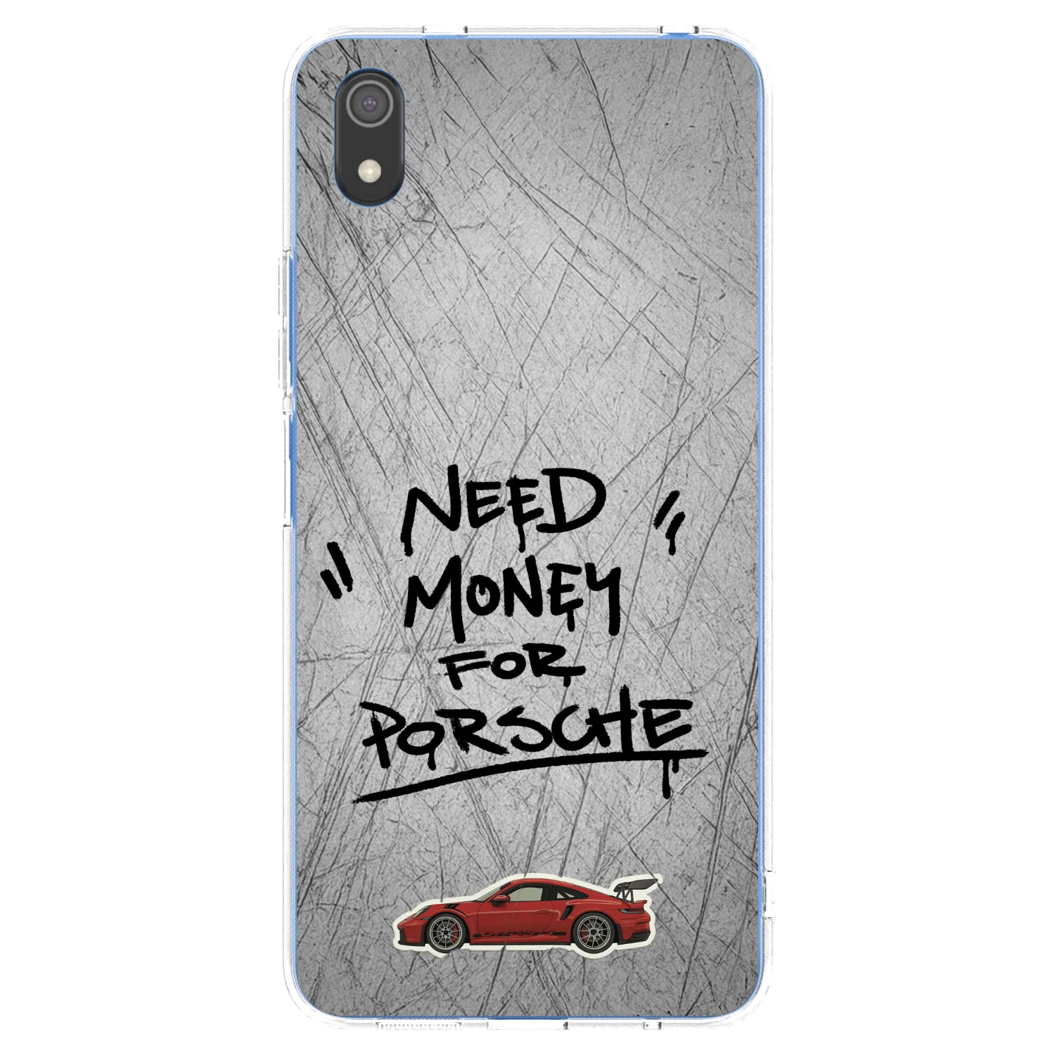 Picasee husă transparentă din silicon pentru Xiaomi Redmi 7A - Grey Drift