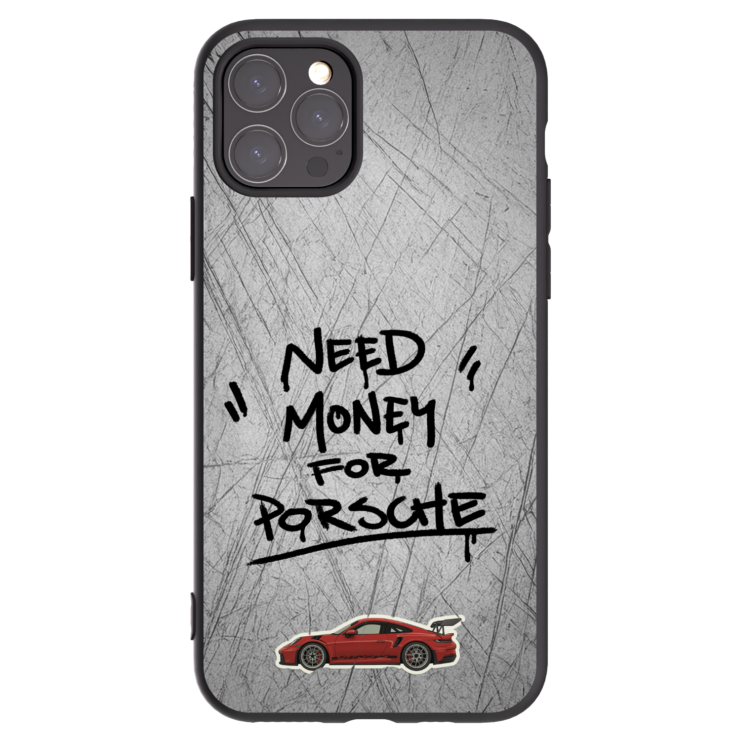 Picasee husă neagră din silicon pentru Apple iPhone 11 Pro - Grey Drift