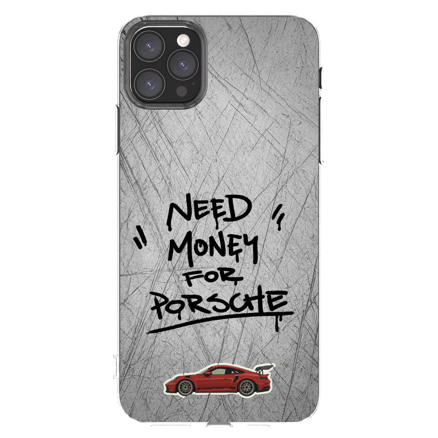 Picasee husă transparentă din silicon pentru Apple iPhone 11 Pro Max - Grey Drift