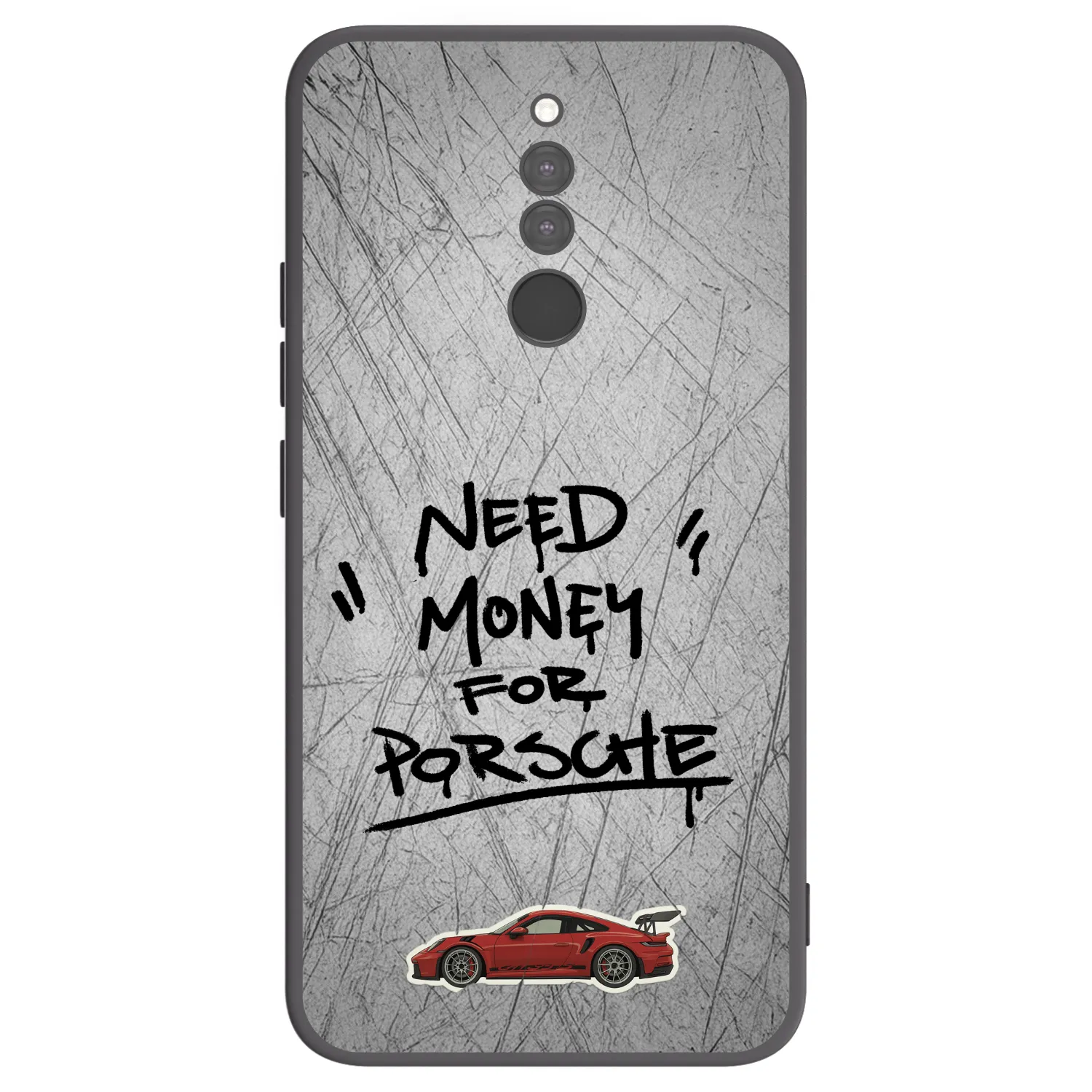 Picasee husă neagră din silicon pentru Xiaomi Redmi 8 - Grey Drift