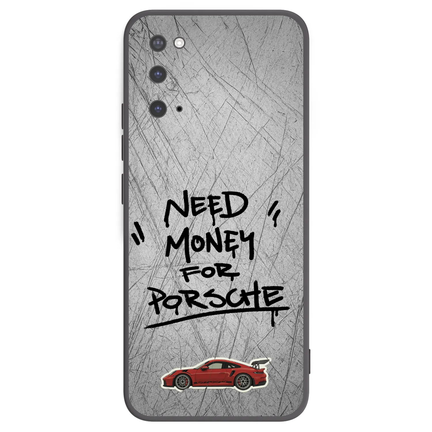 Picasee husă neagră din silicon pentru Samsung Galaxy S20 G980F - Grey Drift