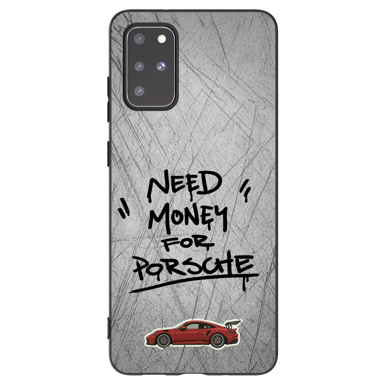 Picasee husă neagră din silicon pentru Samsung Galaxy S20+ G985F - Grey Drift