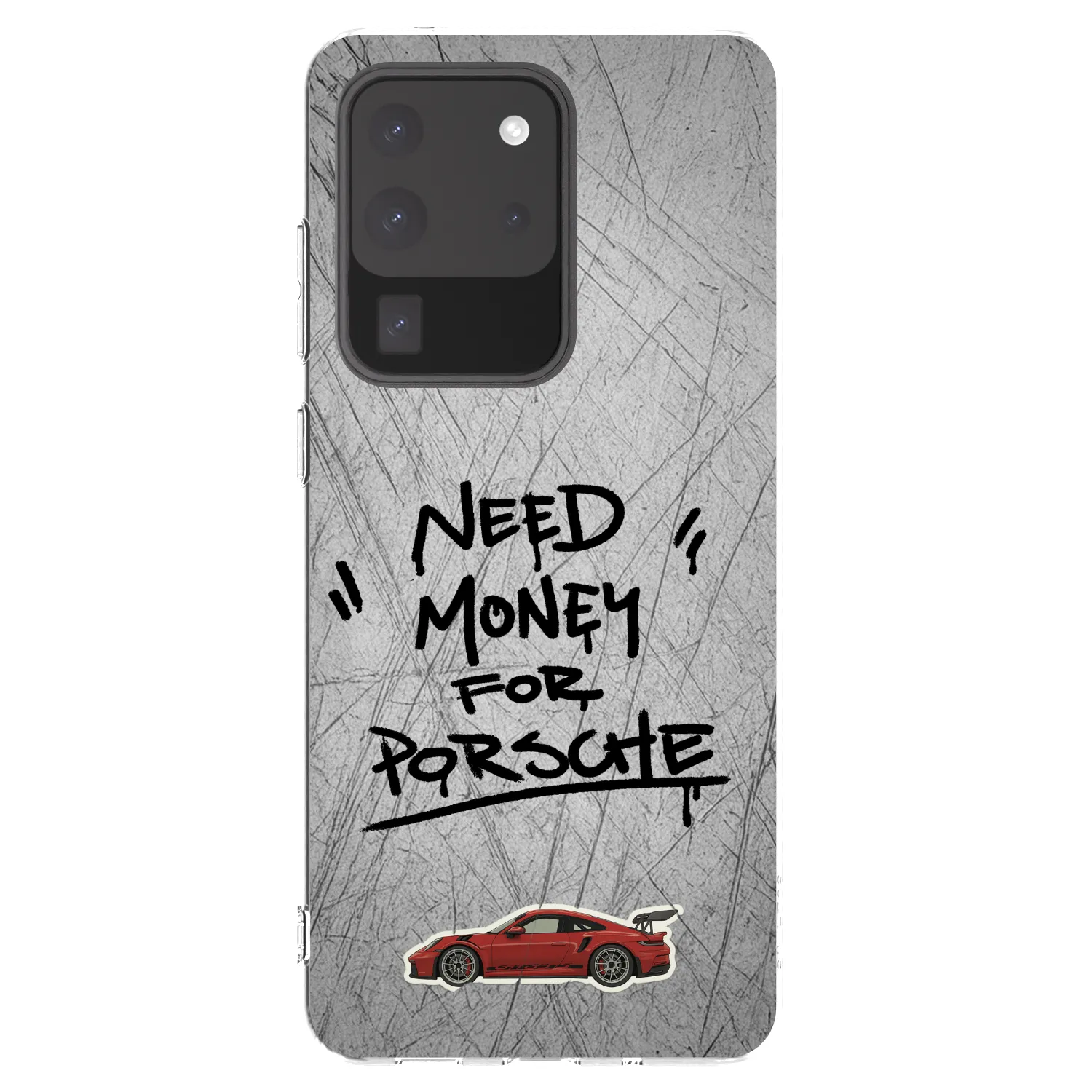 Picasee husă transparentă din silicon pentru Samsung Galaxy S20 Ultra 5G G988F - Grey Drift