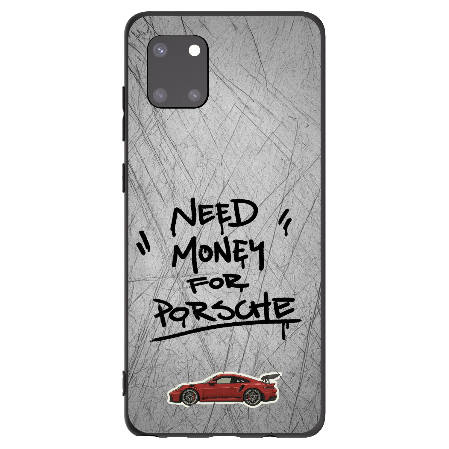 Picasee husă neagră din silicon pentru Samsung Galaxy Note 10 Lite N770F - Grey Drift