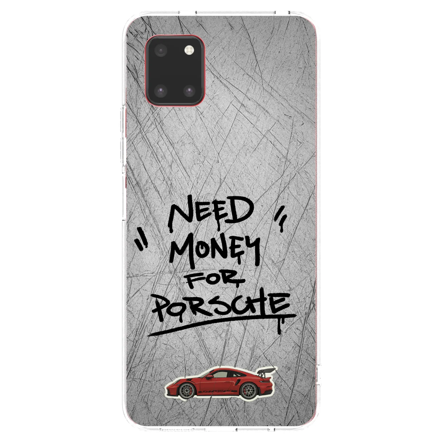 Picasee husă transparentă din silicon pentru Samsung Galaxy Note 10 Lite N770F - Grey Drift