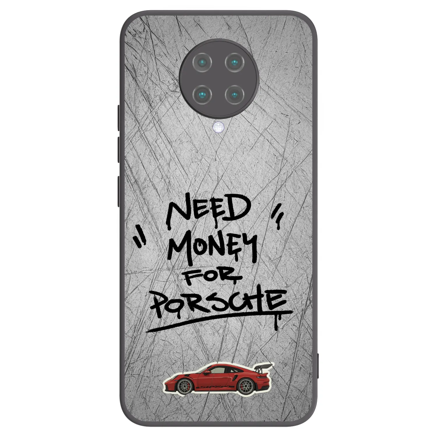 Picasee husă neagră din silicon pentru Xiaomi Poco F2 Pro - Grey Drift