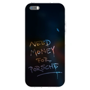 Picasee husă transparentă din silicon pentru Apple iPhone 5/5S/SE - Neon Nights