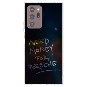 Picasee husă transparentă din silicon pentru Samsung Galaxy Note 20 Ultra - Neon Nights