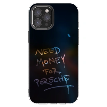 Picasee husă transparentă din silicon pentru Apple iPhone 12 Pro Max - Neon Nights